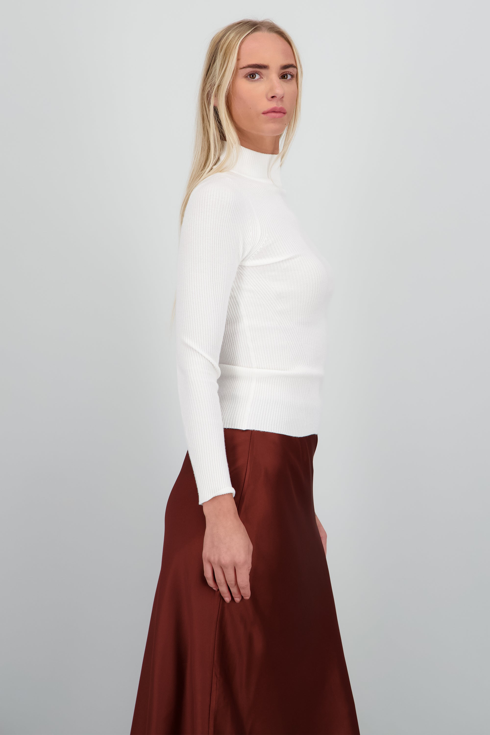 sueter tortuga liso BLANCO