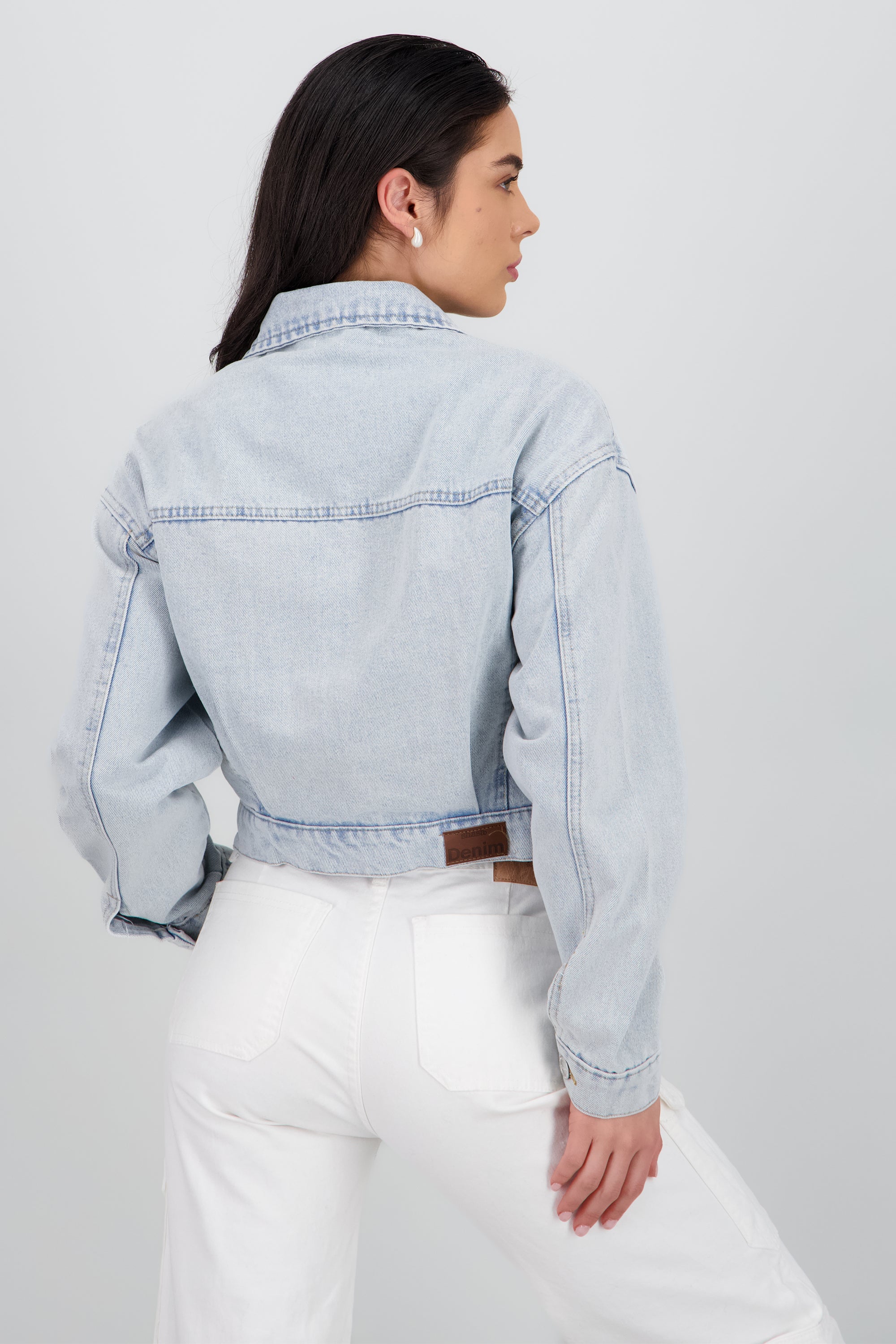 Chamarra trucker oversize LIGHT WASH