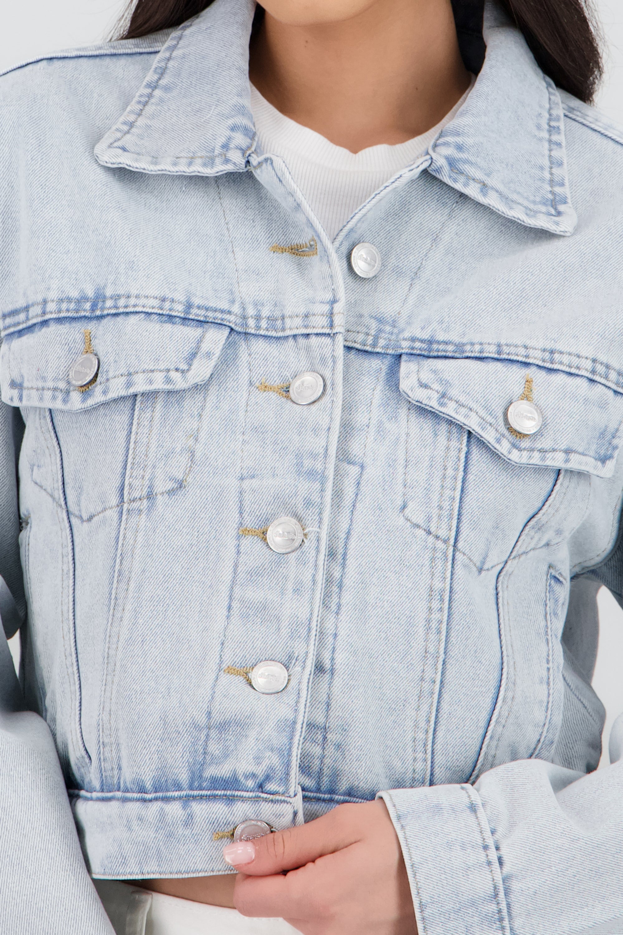 Chamarra trucker oversize LIGHT WASH