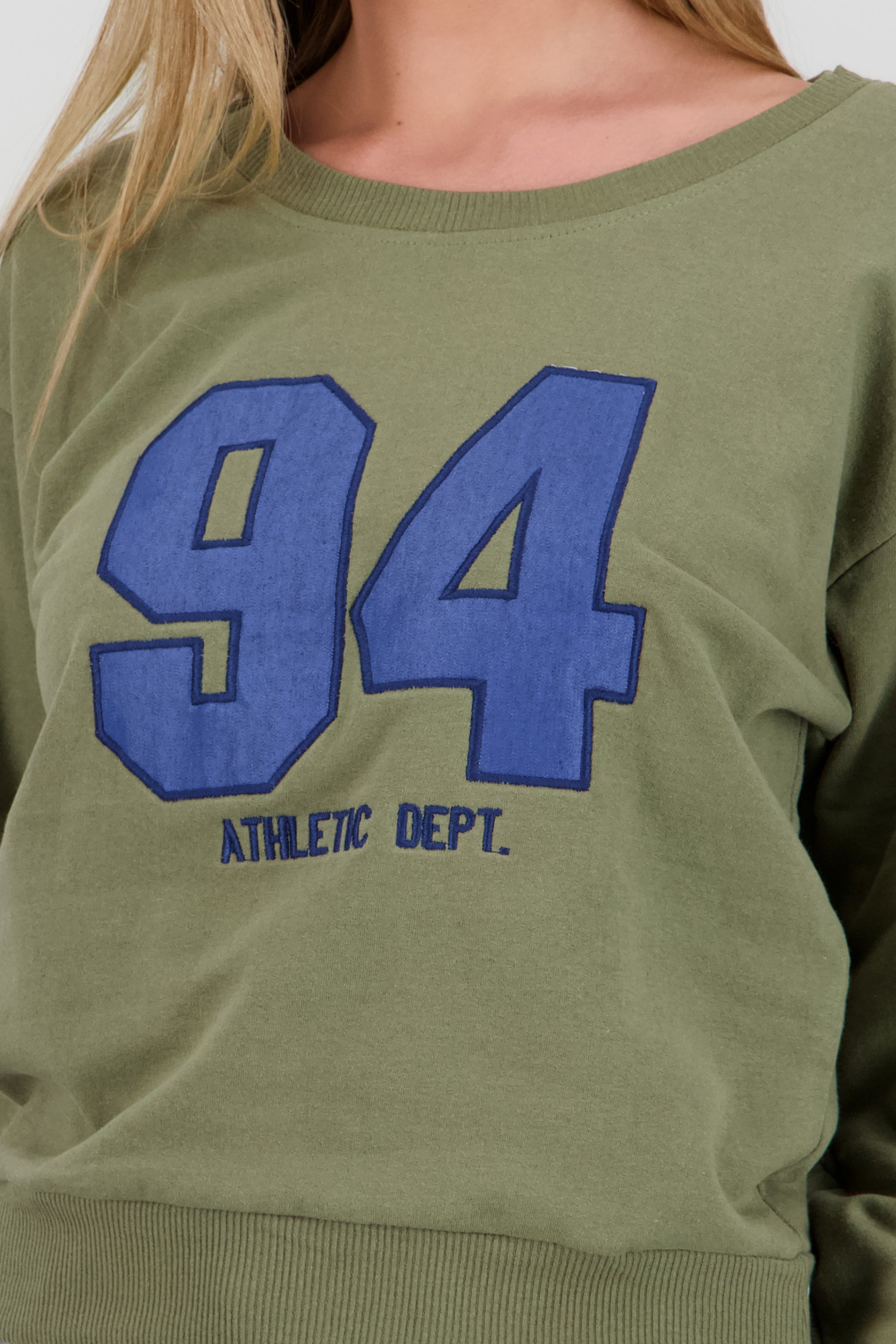 Sudadera numero conjunto scrunchies OLIVO