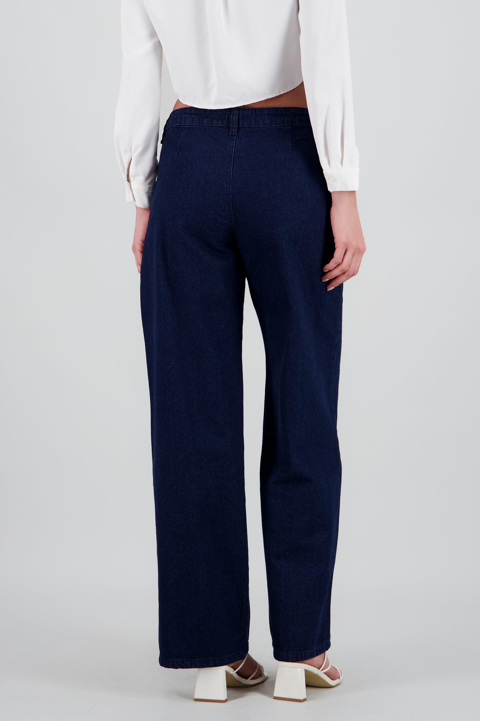 Jeans costura al frente DARK WASH