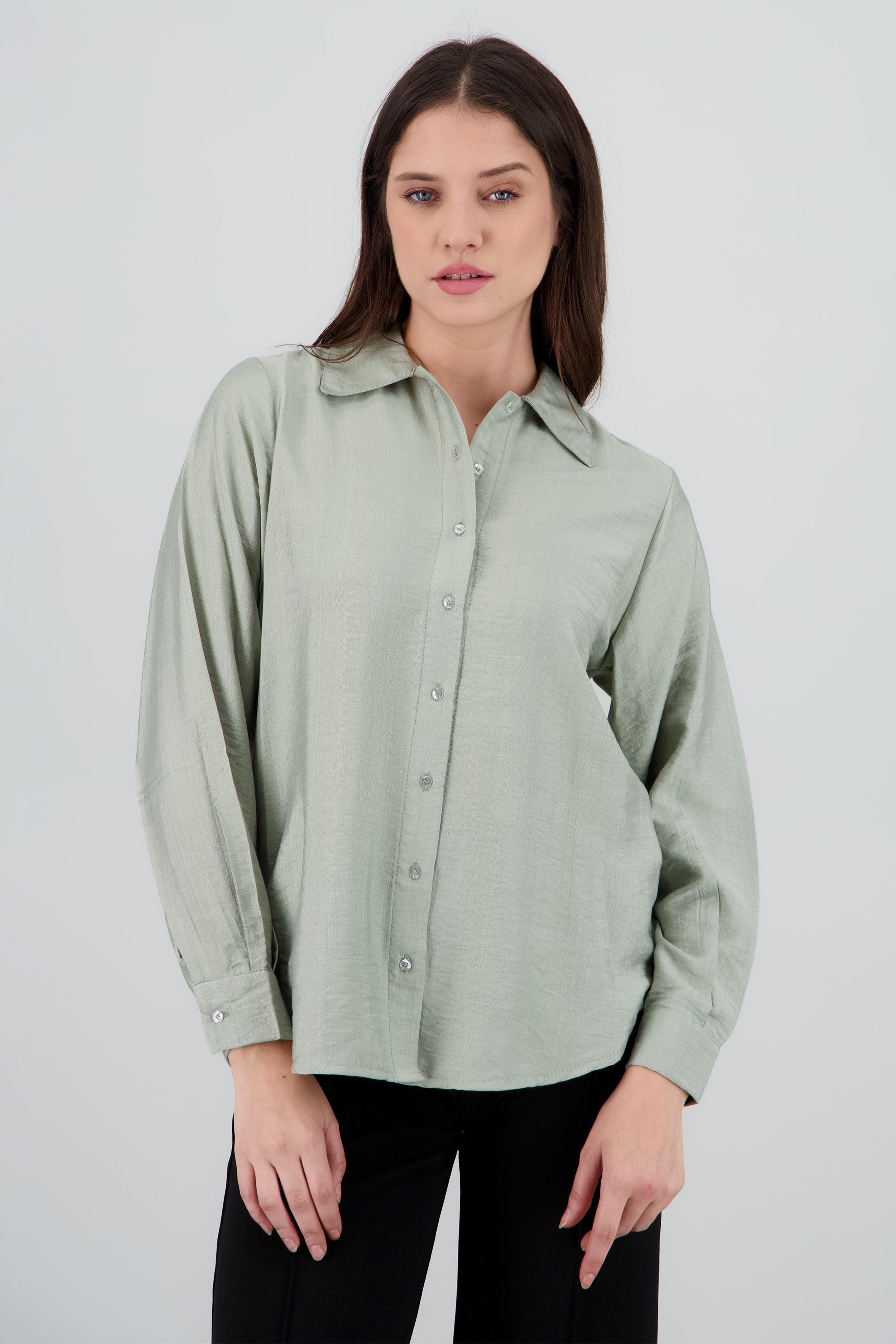 Camisa amplia lisa SAGE