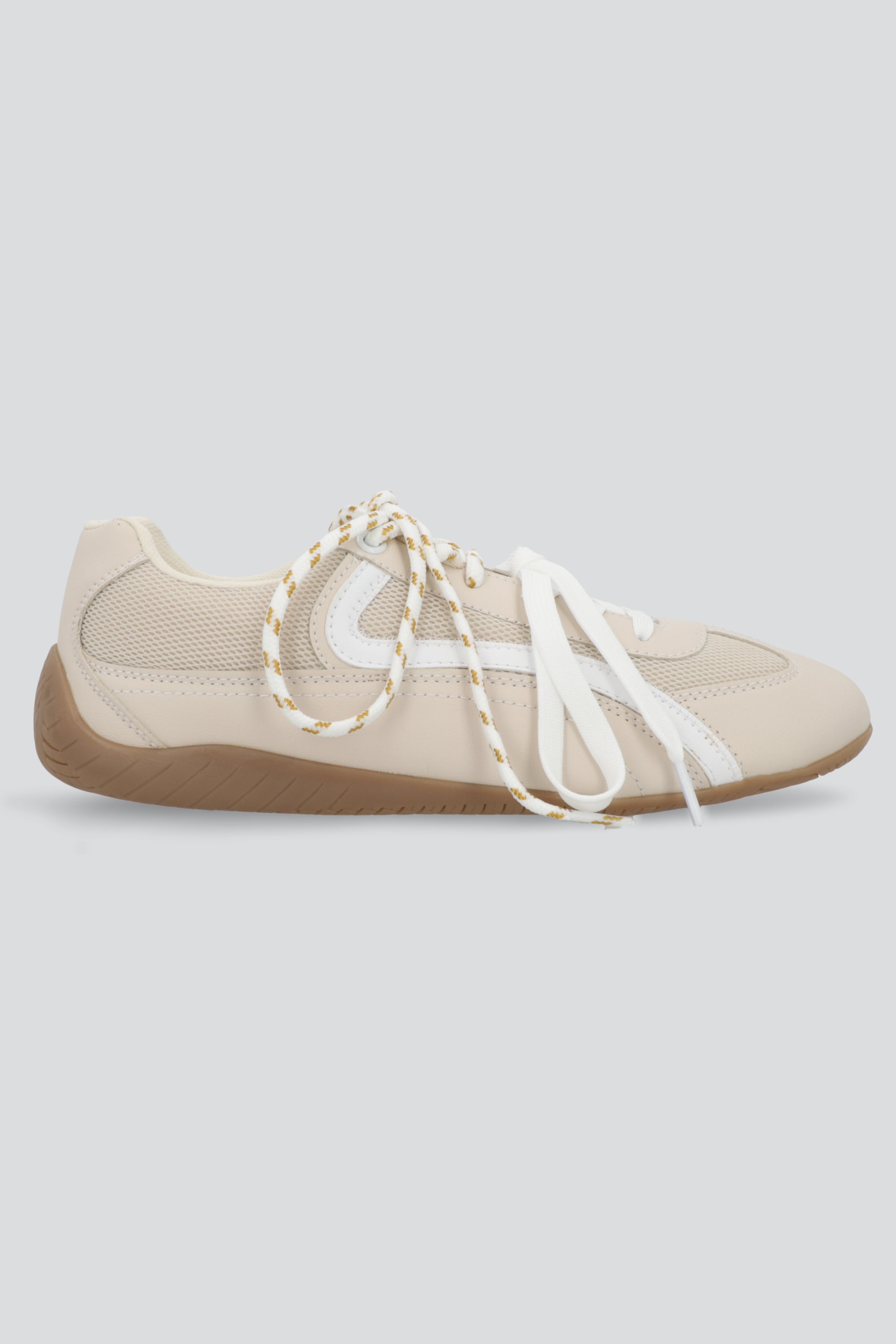 Tenis doble agujeta red BEIGE