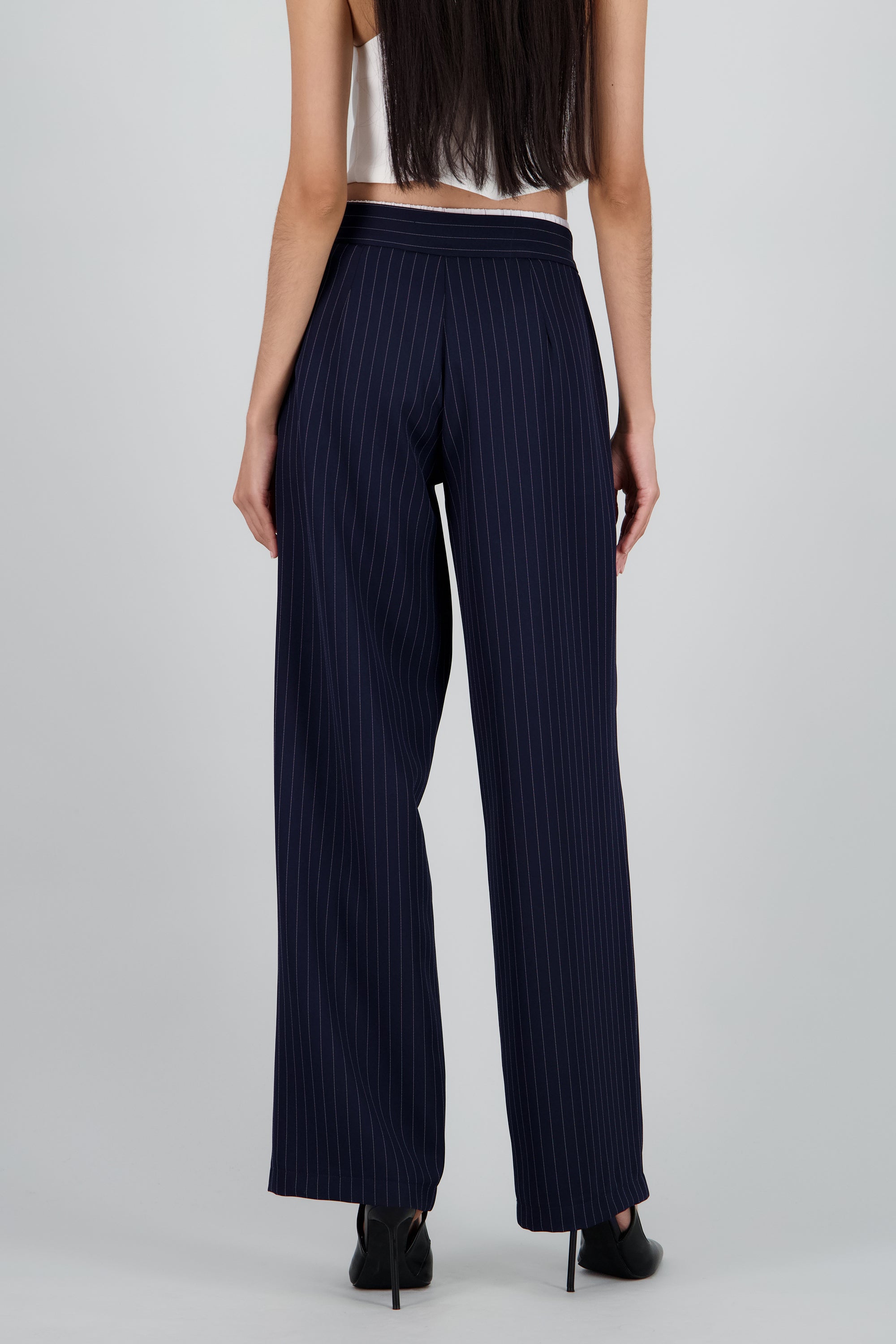 Pantalon sastre detalle pretina removible MARINO COMBO