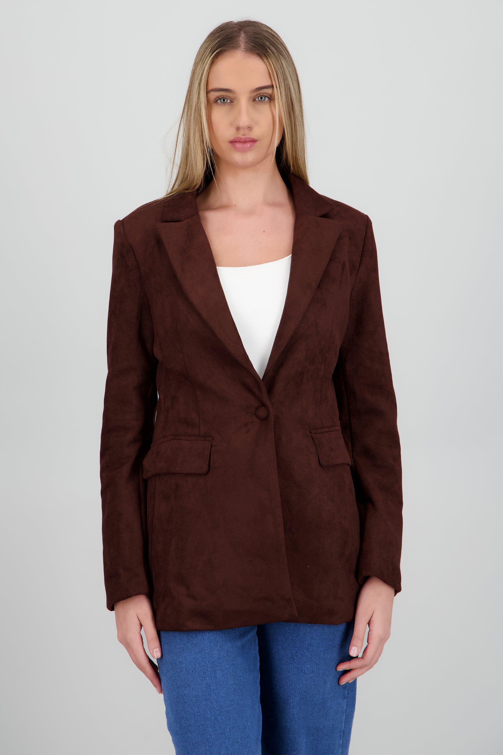 Maxi saco gamuza CAFE OBSCURO