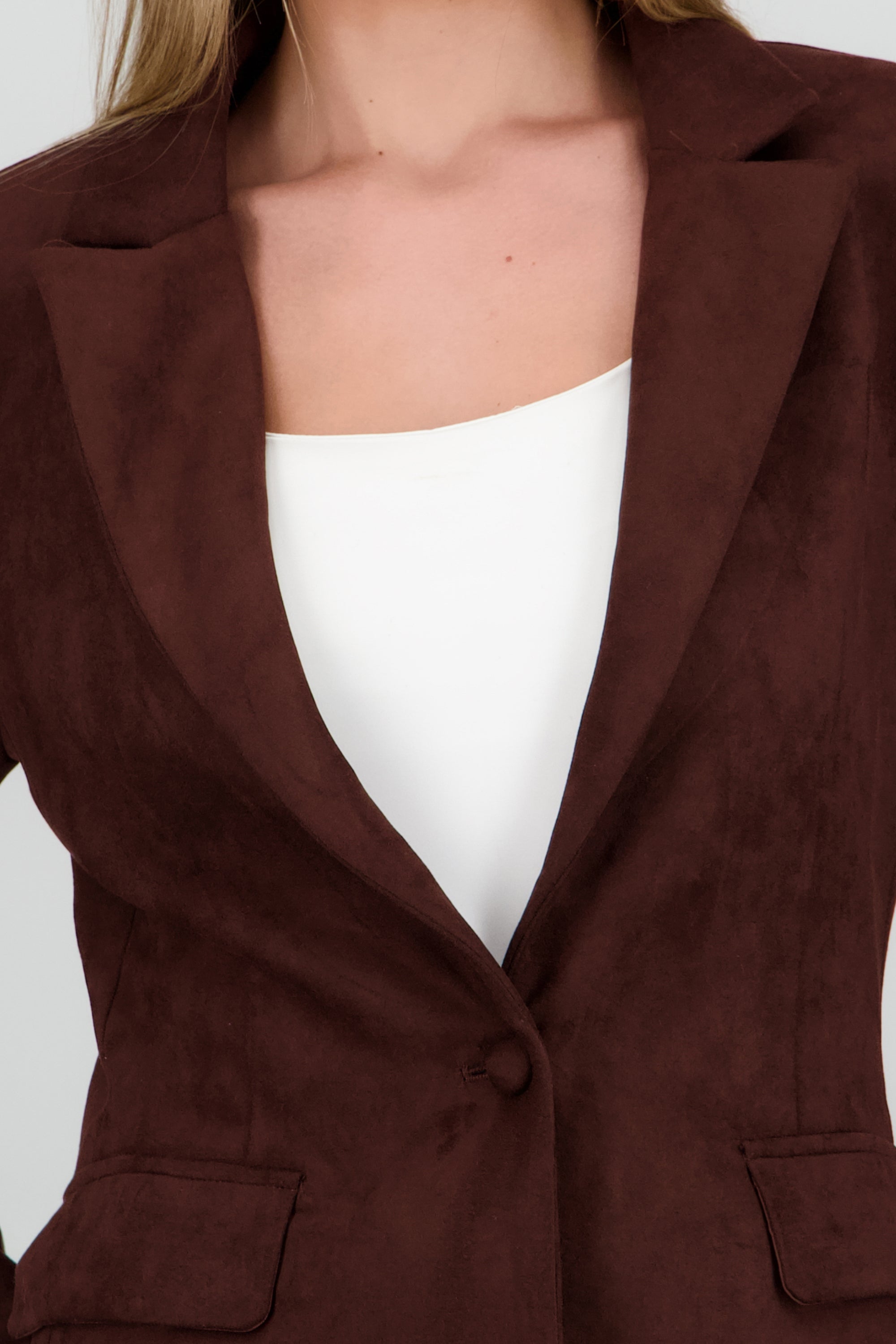 Maxi saco gamuza CAFE OBSCURO