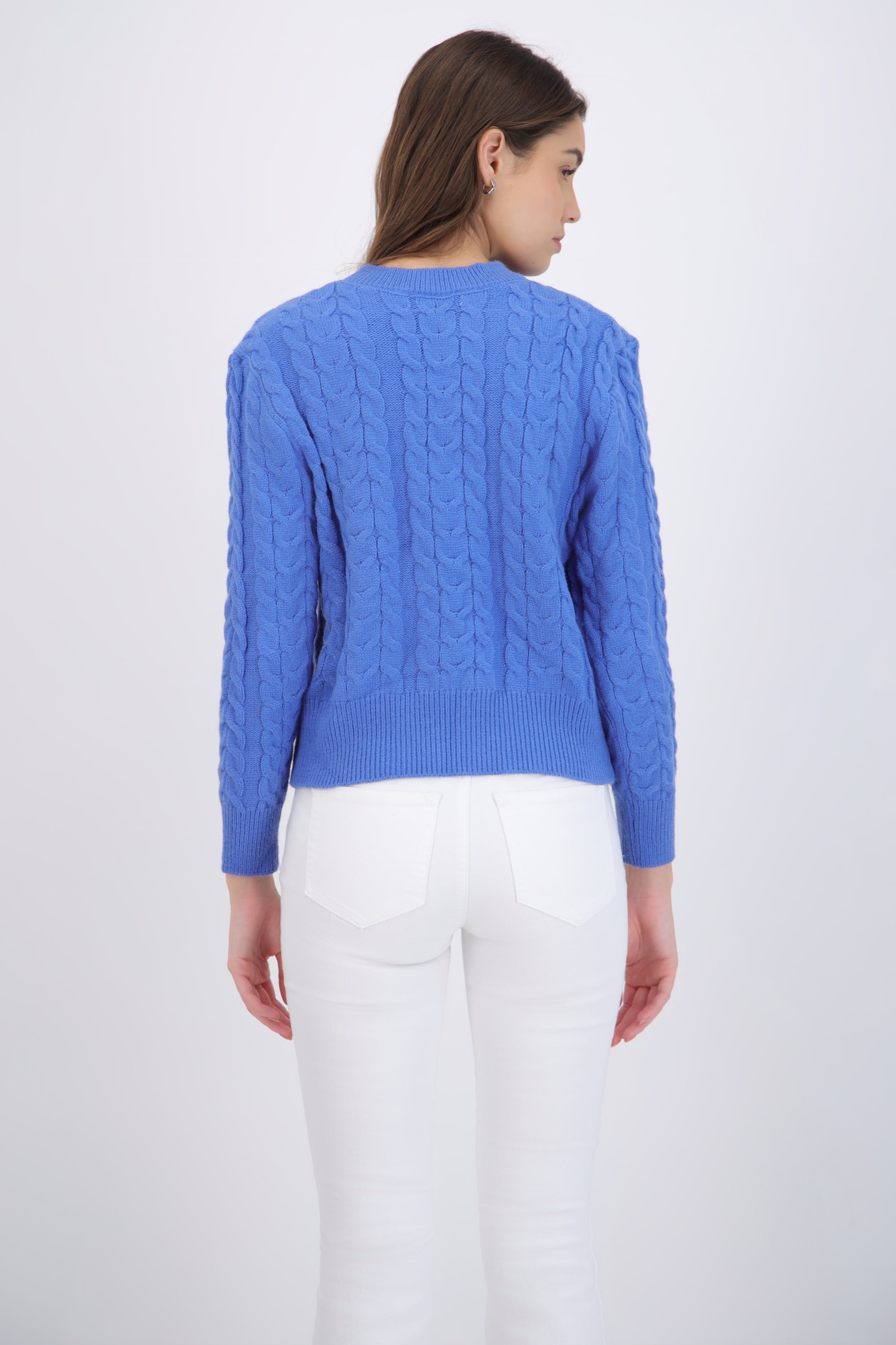 Sueter tejido detalle trenzado