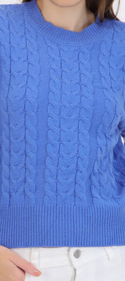 Sueter tejido detalle trenzado
