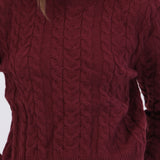 Sueter tejido detalle trenzado
