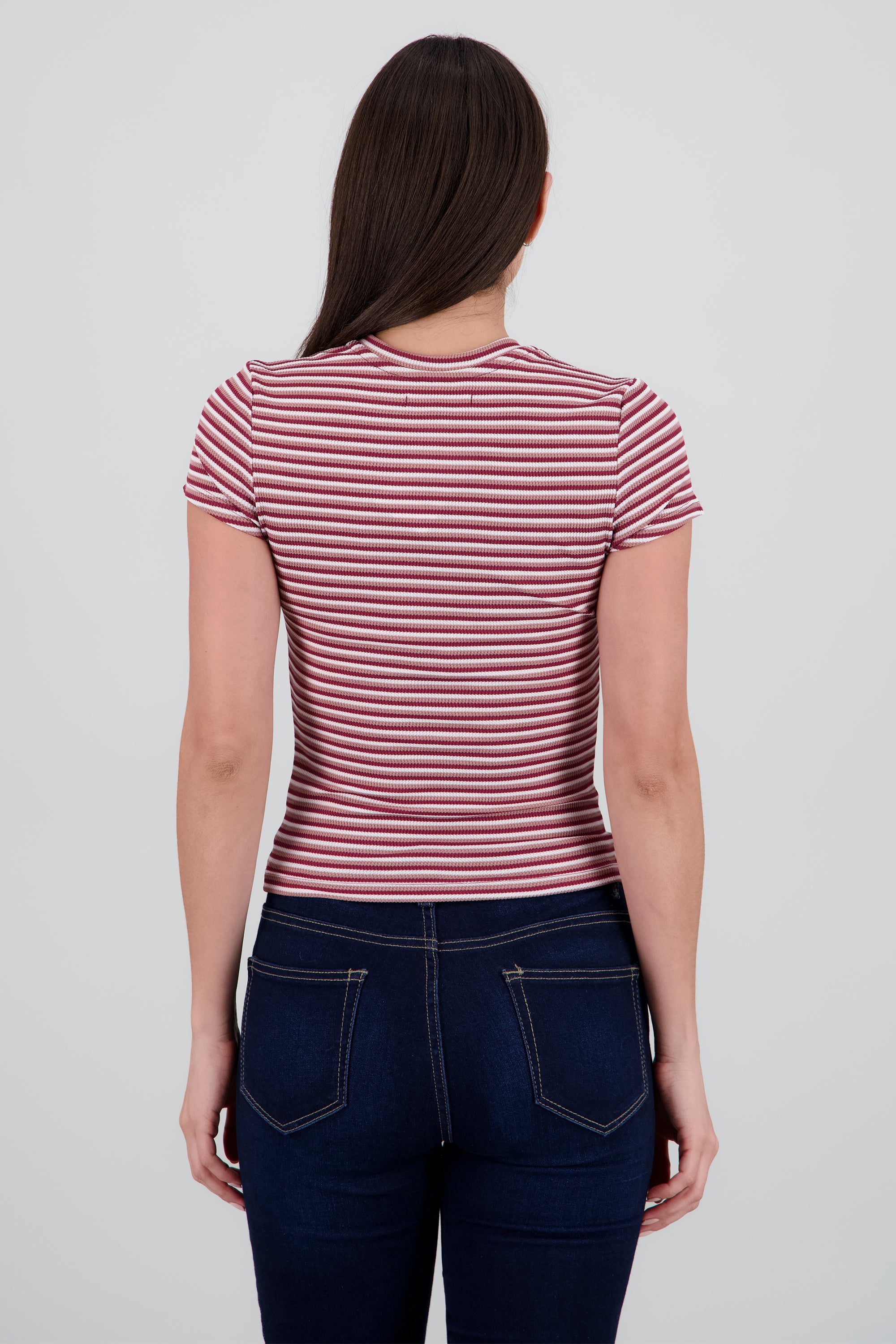 T-shirt crop manga corta VINO COMBO