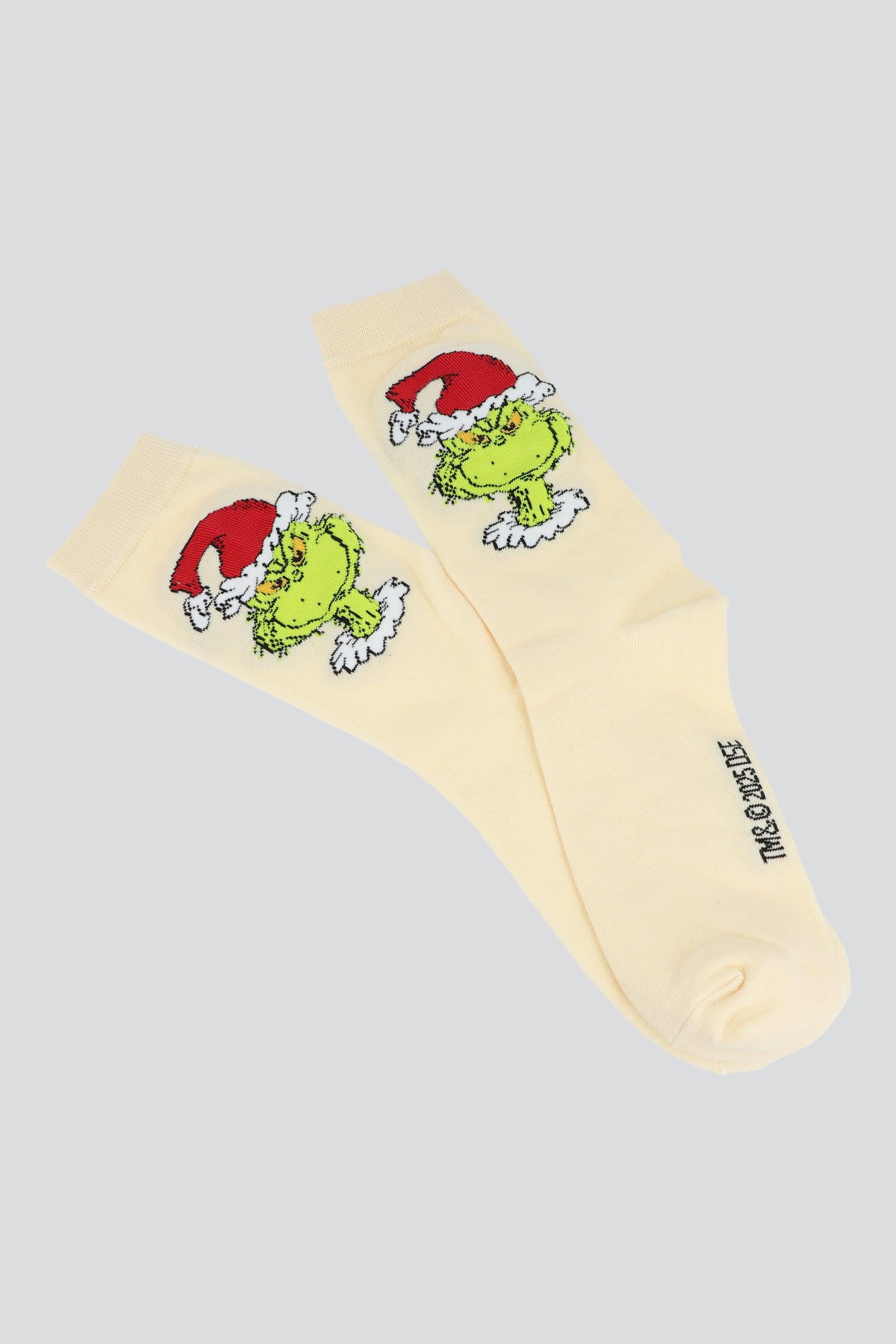 Calcetin grinch navideño VERDE COMBO