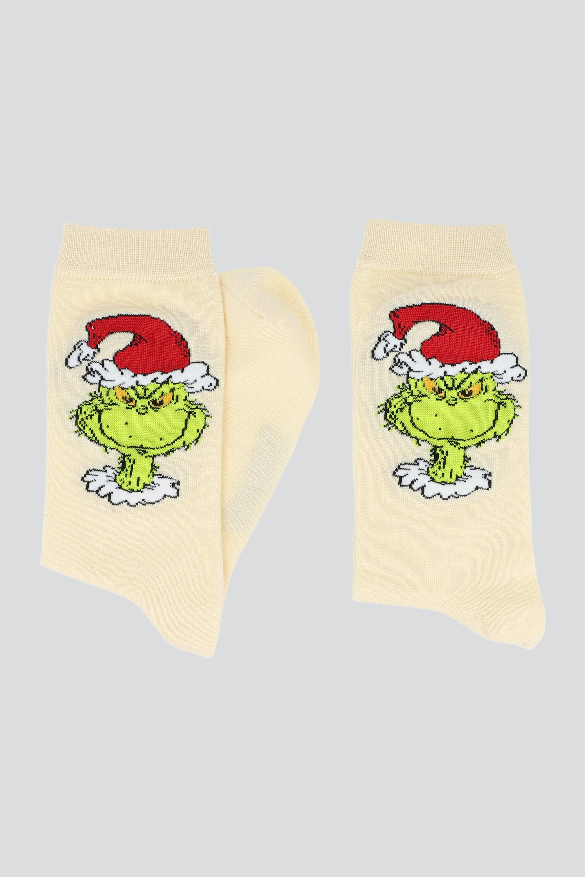 Calcetin grinch navideño VERDE COMBO