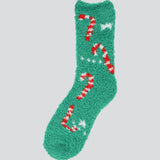 Calcetin print navideño
