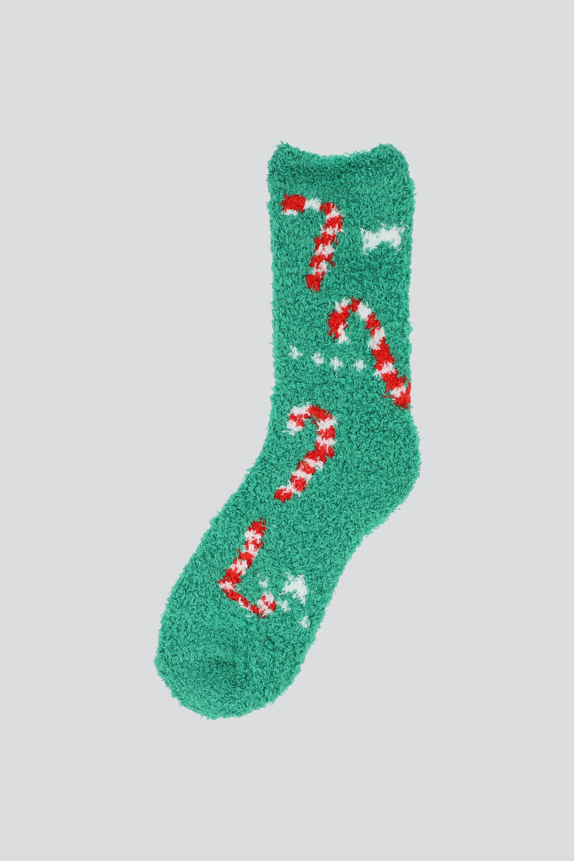 Calcetin print navideño