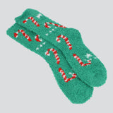 Calcetin print navideño