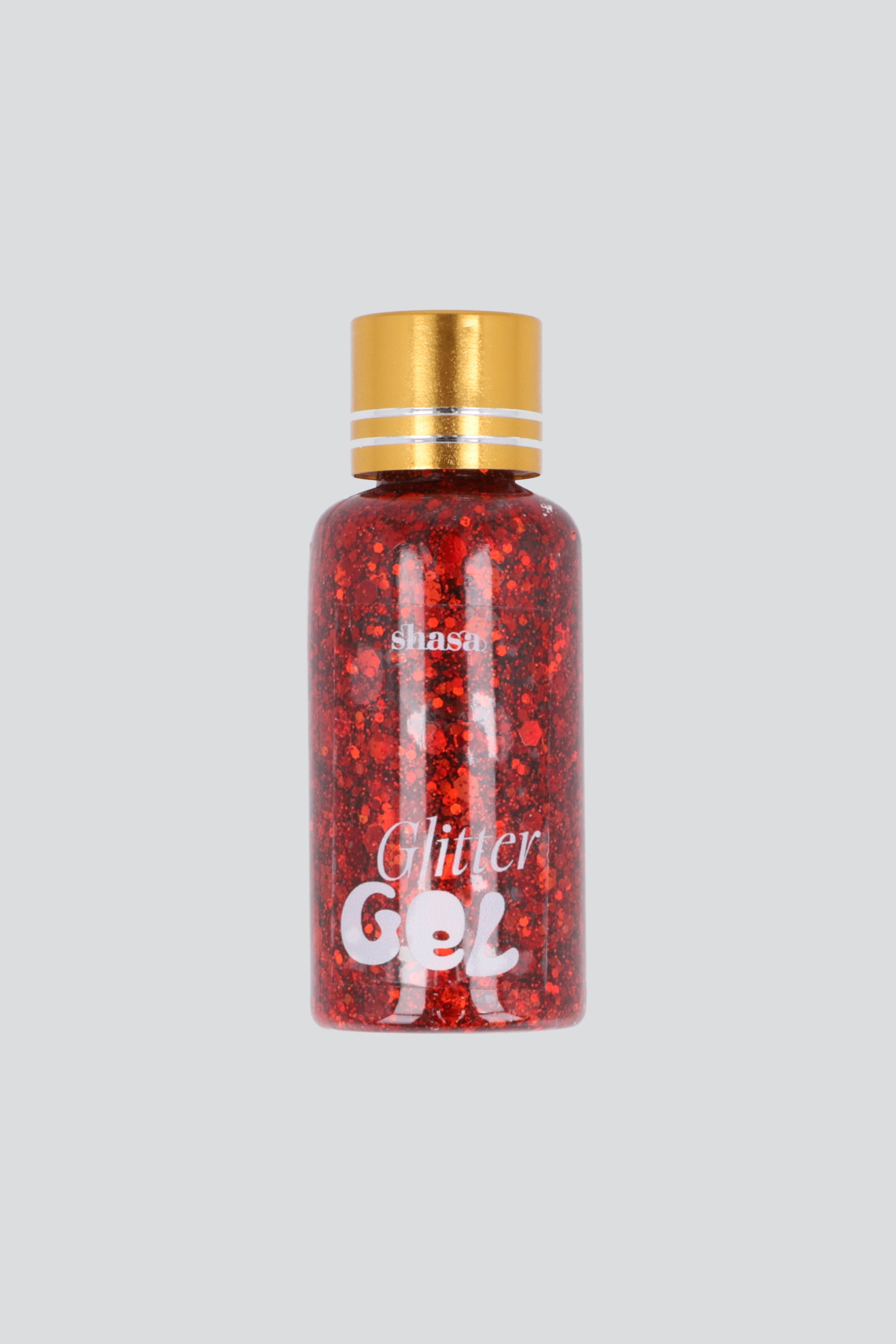 Gel glitter chunky ROJO