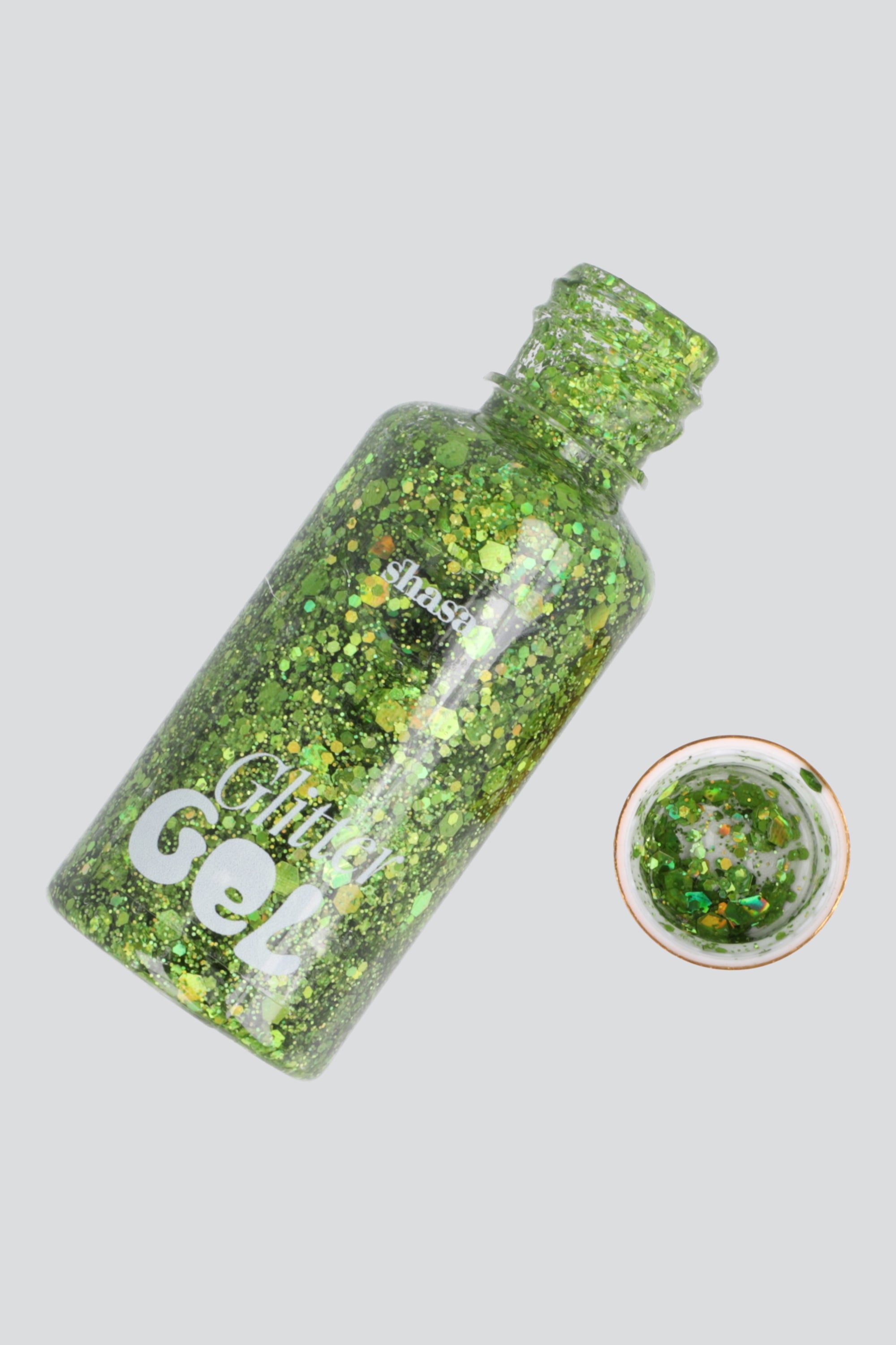 Gel glitter chunky VERDE
