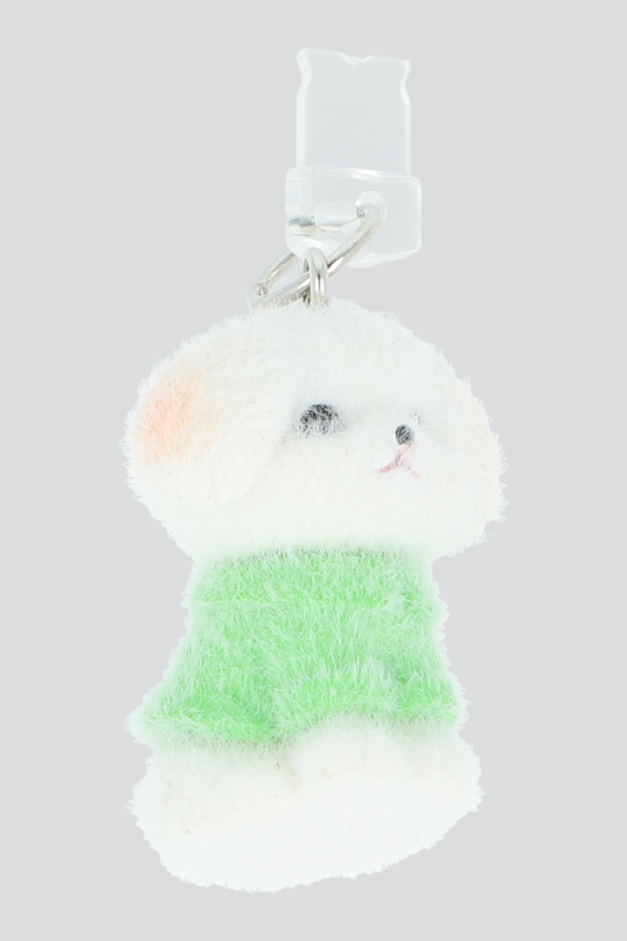 Charm cel perrito cachorro lighting BLANCO
