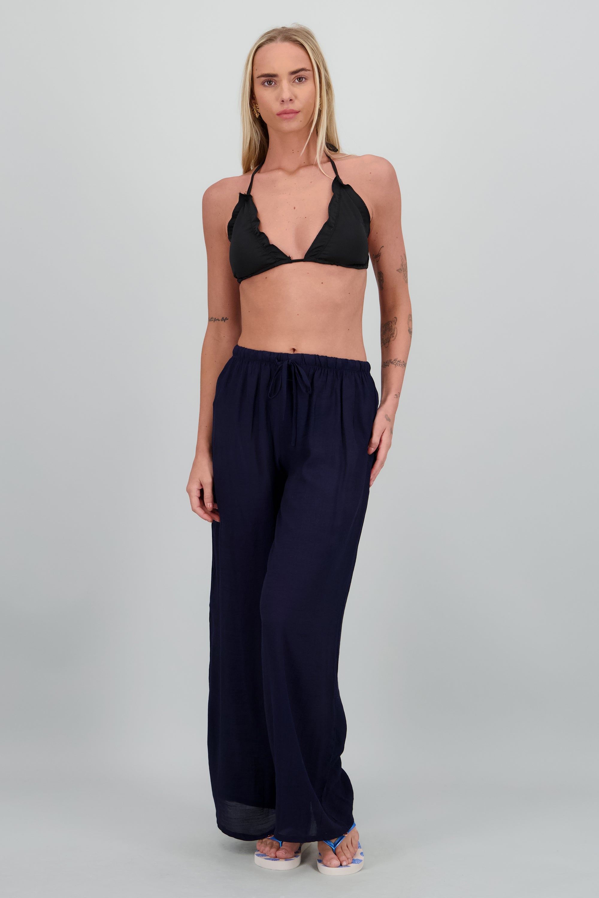 Pantalon ligero jareta MARINO