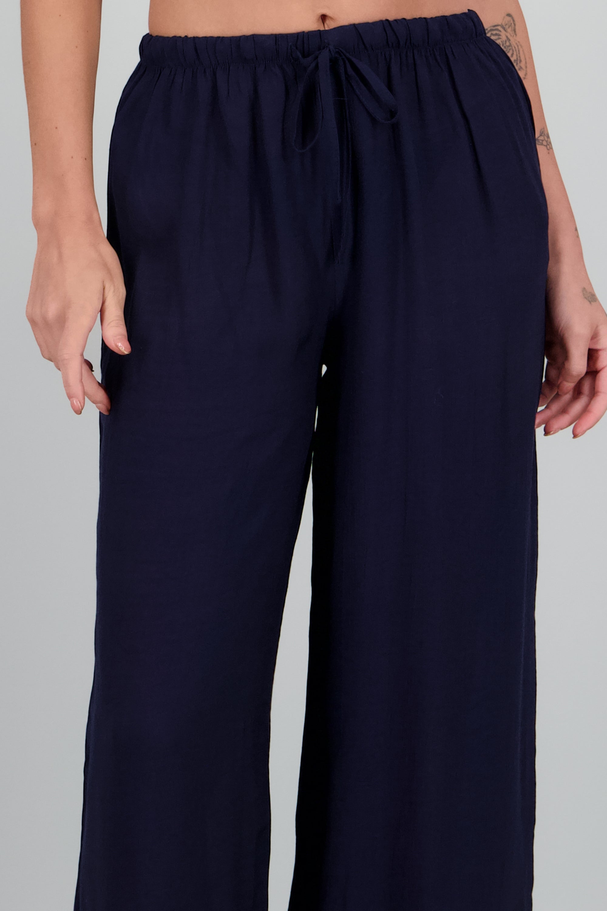 Pantalon ligero jareta MARINO