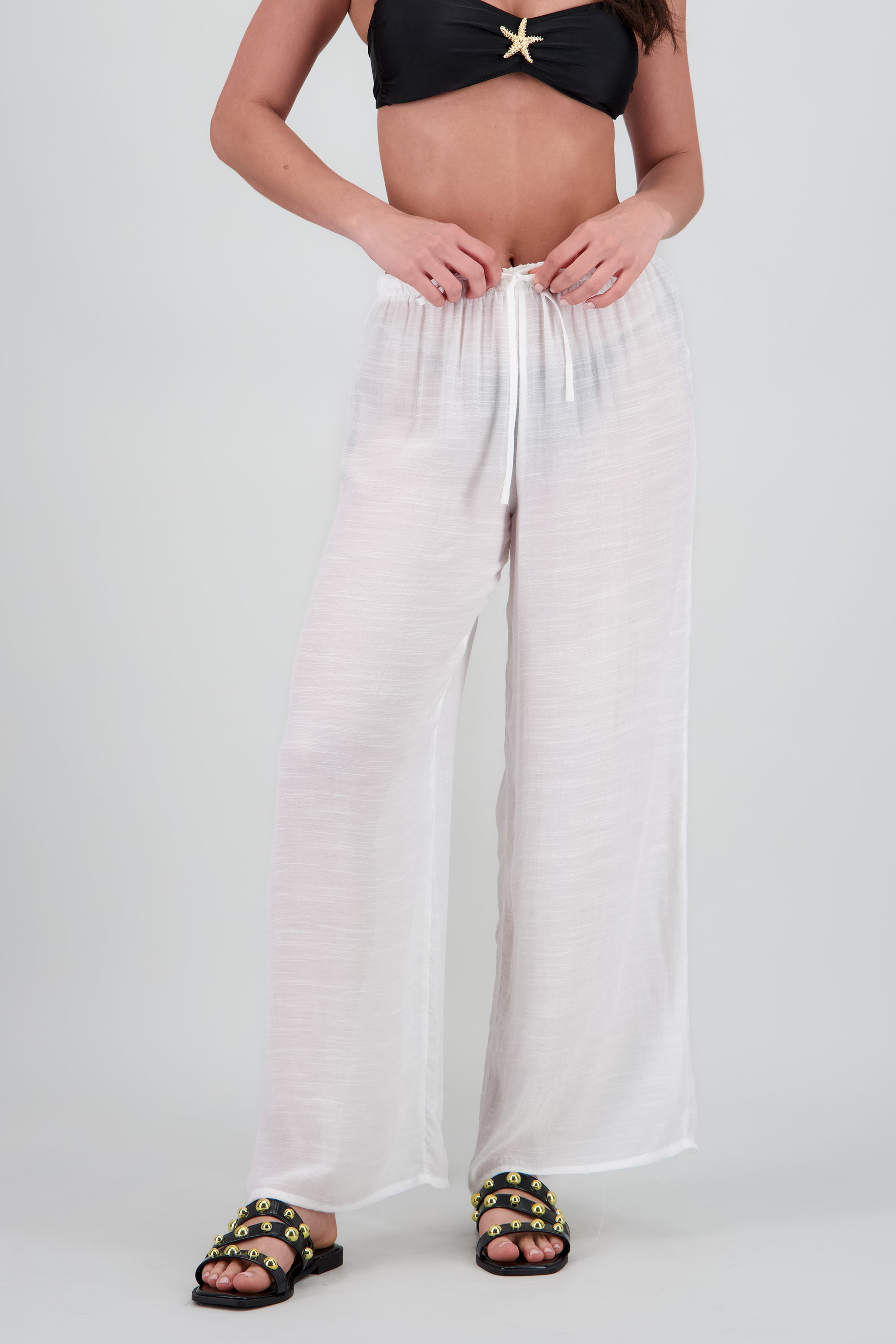 Pantalon ligero jareta BLANCO