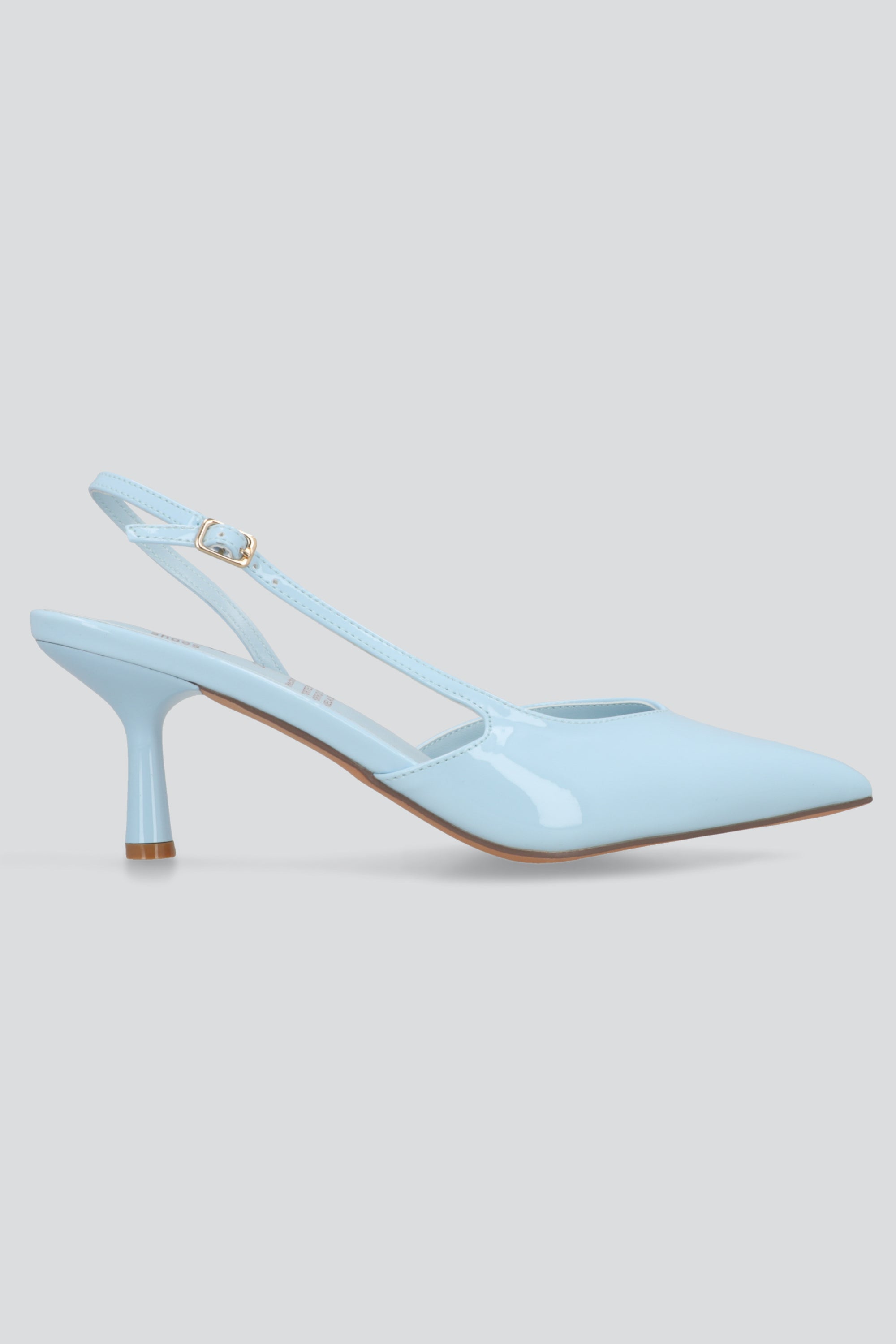 Tacon pointy sencillo bajo AZUL