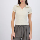 Top cuello polo
