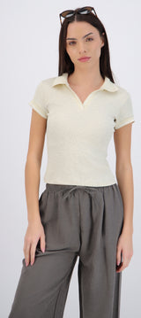 Top cuello polo