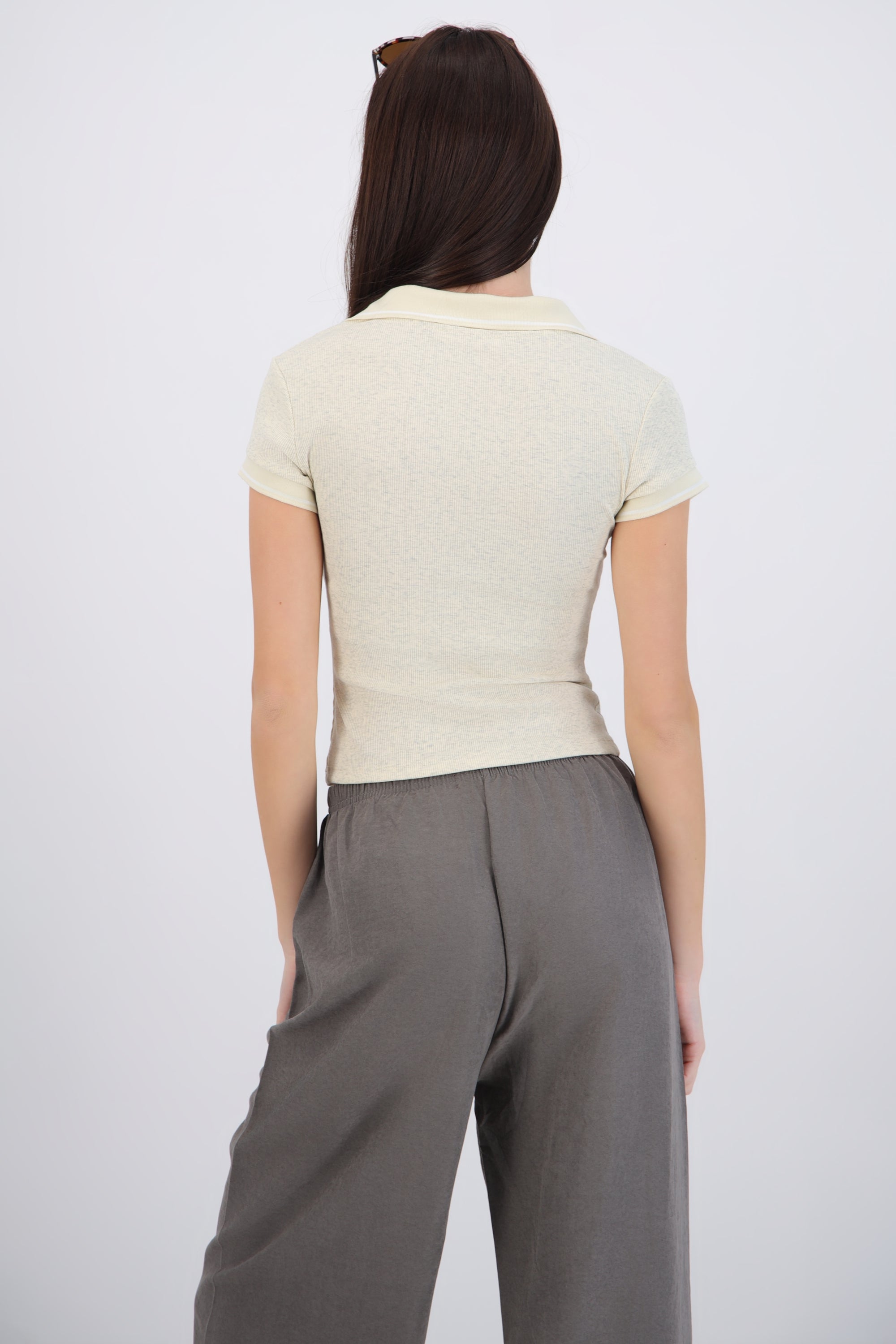 Top cuello polo