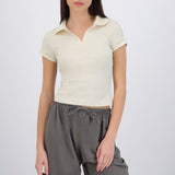 Top cuello polo