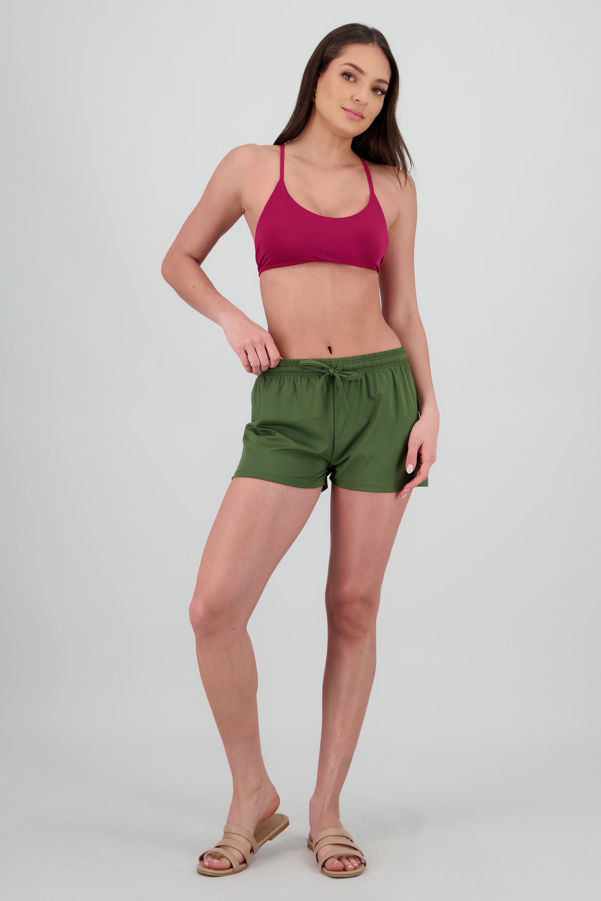 Short fluido sin costuras OLIVO