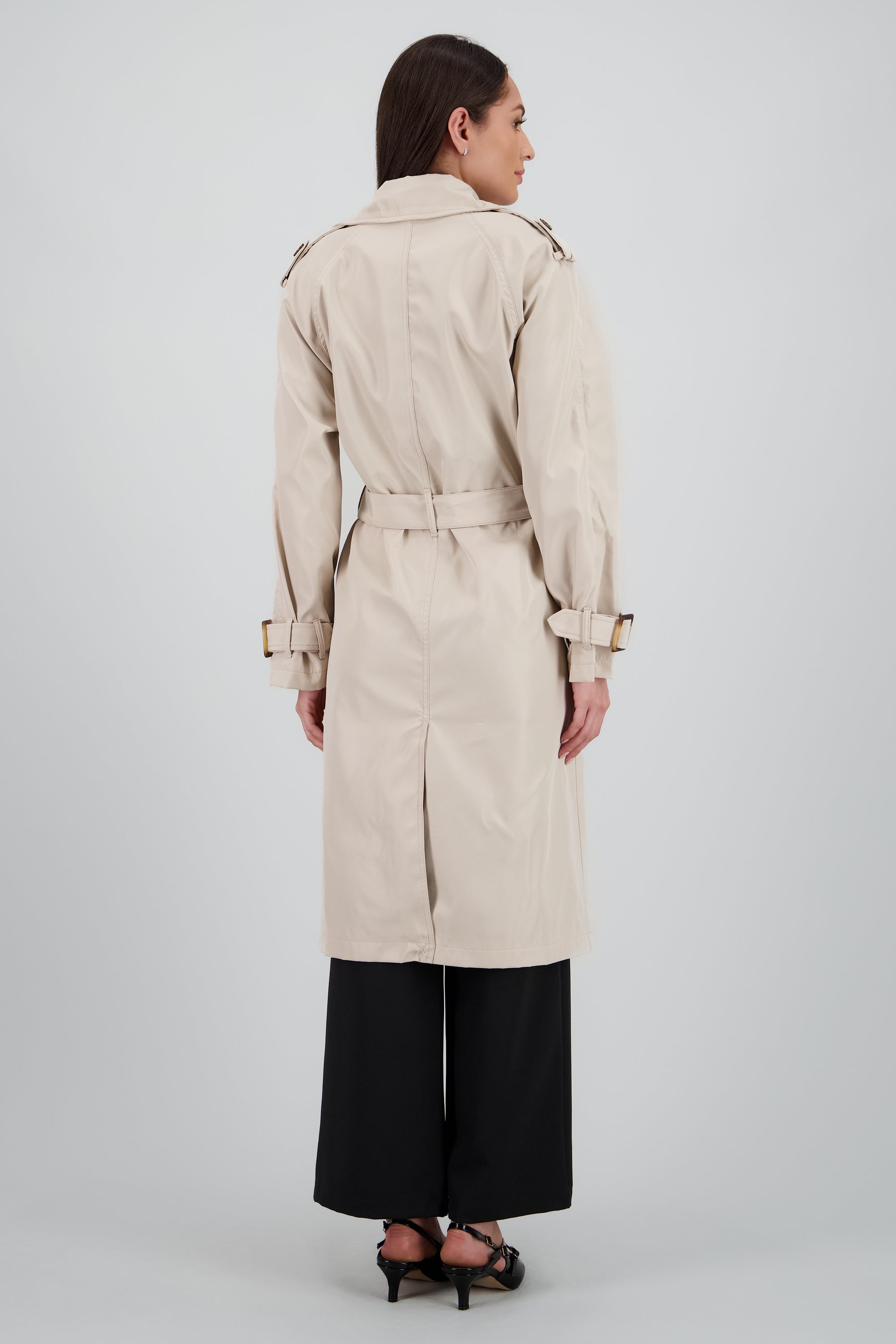 Gabardina oversize CREMA