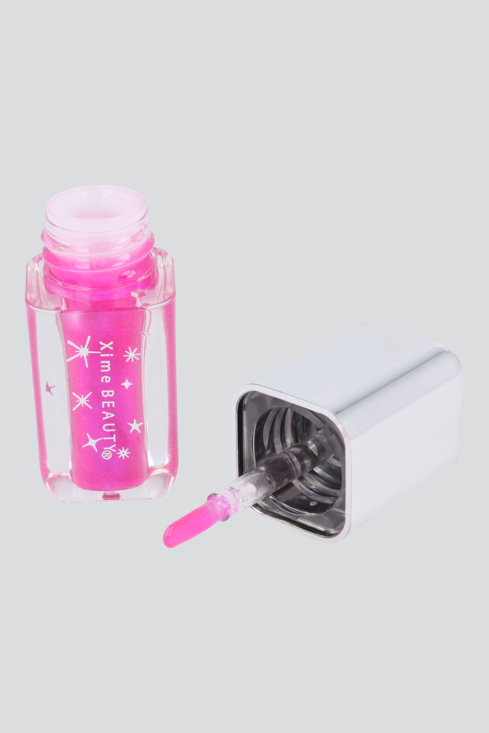 Lipgloss transparente glitter LILA