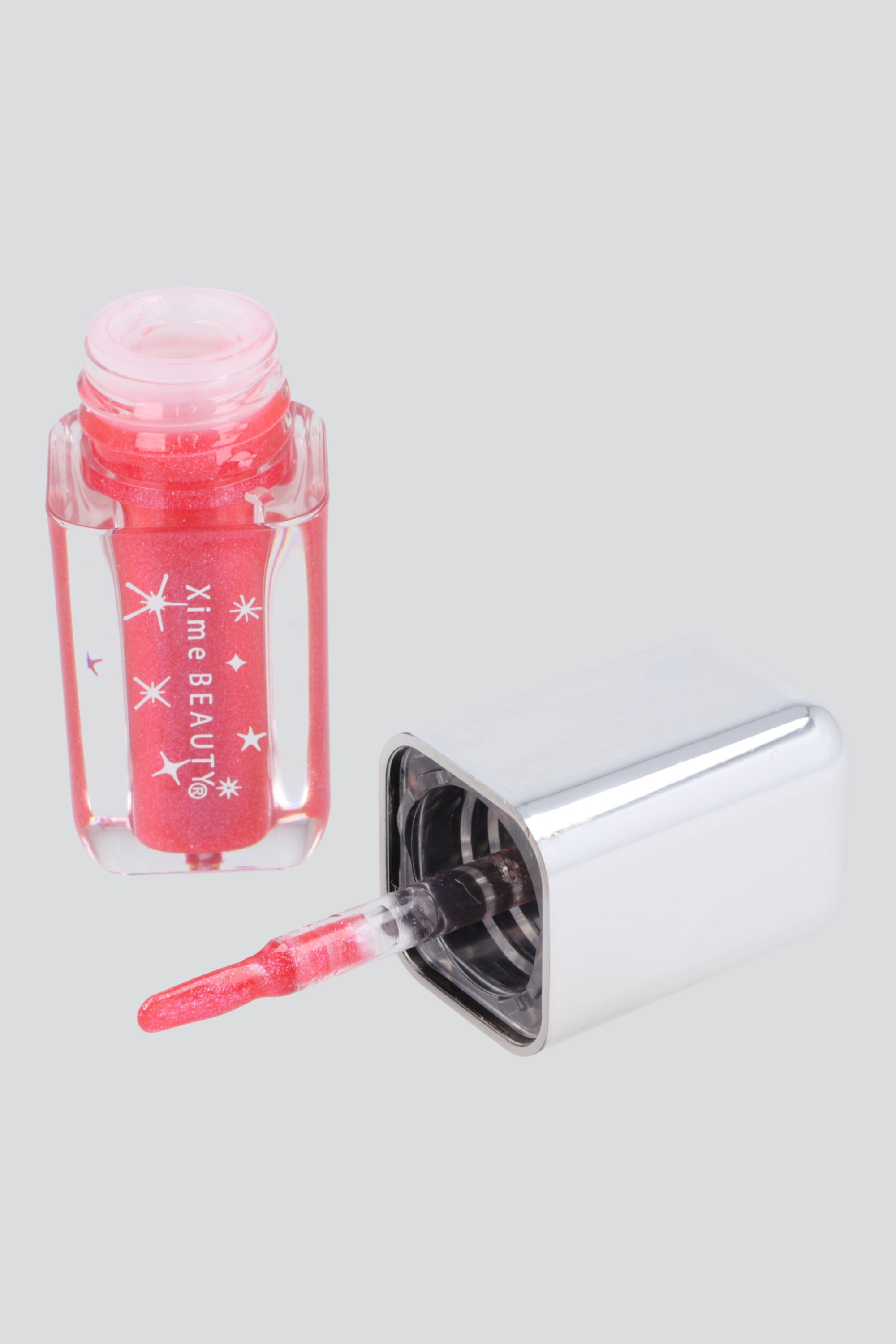 Lipgloss transparente glitter ROSA