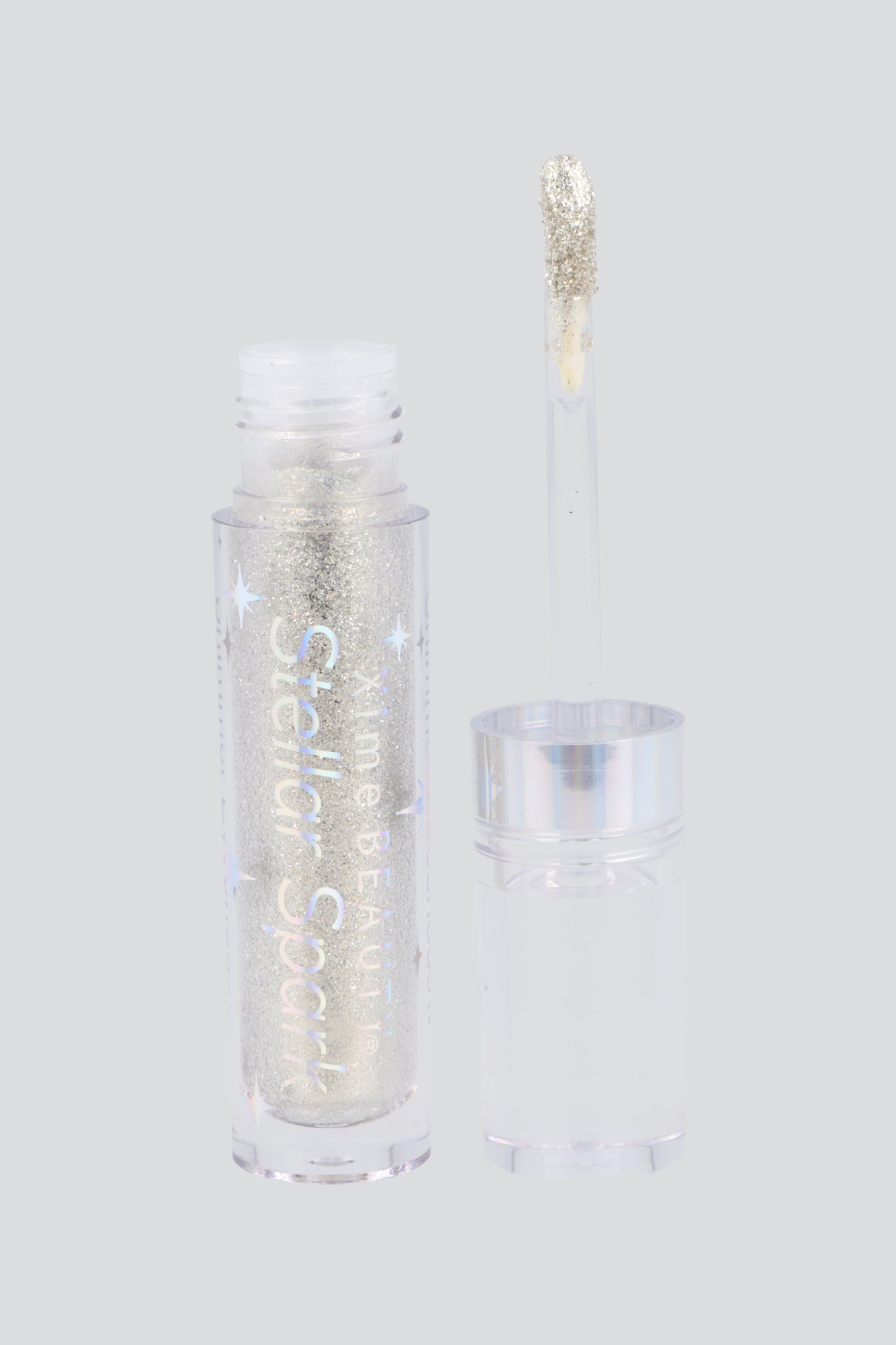 Sombra y iluminador glitter BLANCO