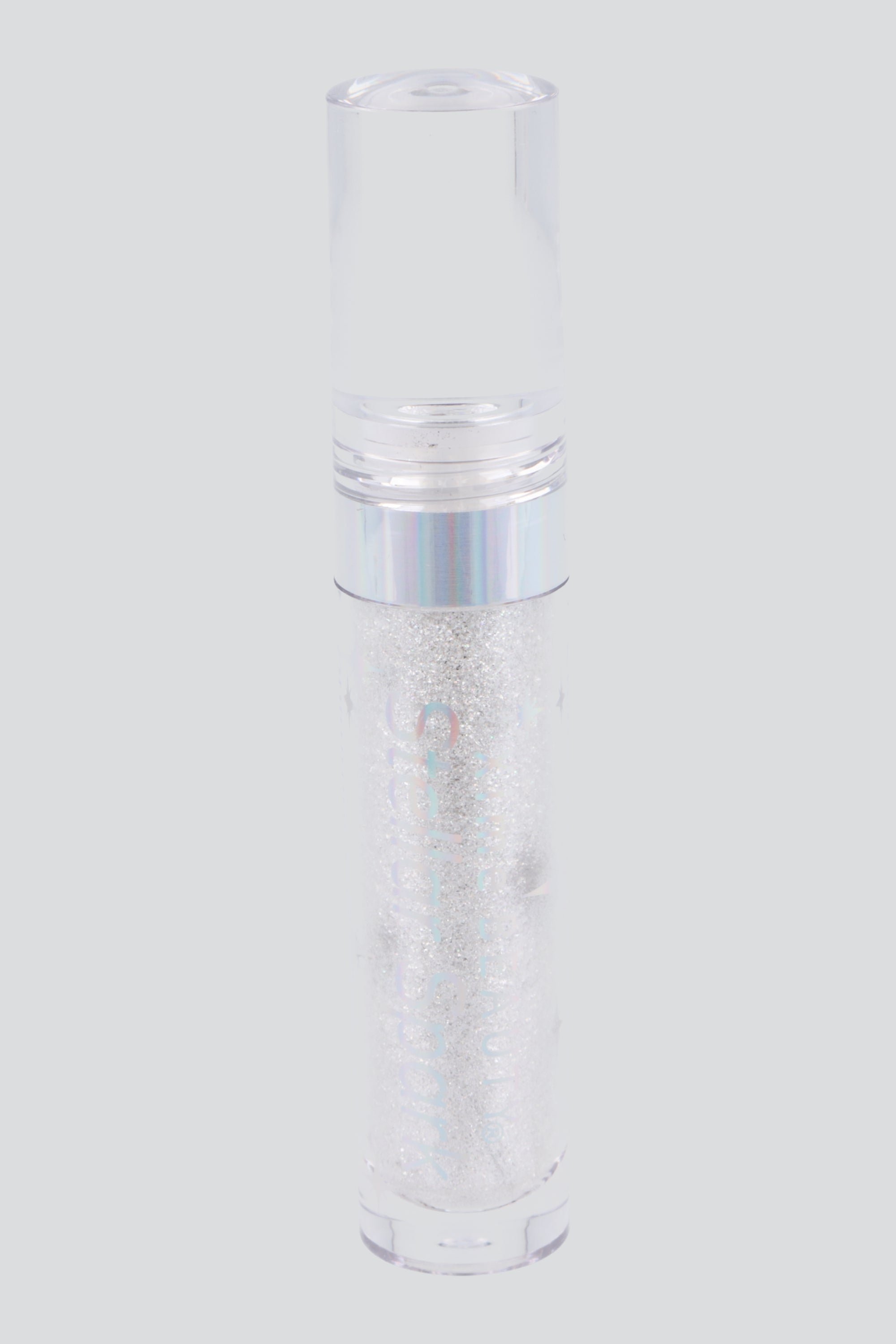 Sombra y iluminador glitter PLATA