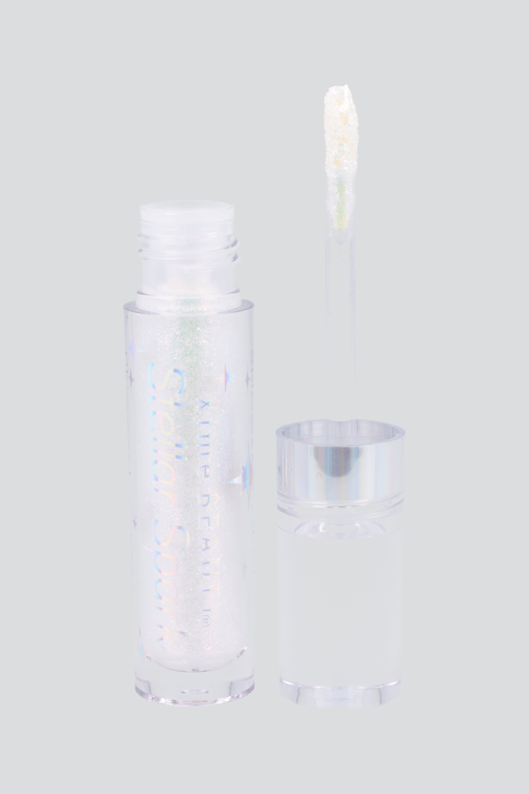 Sombra y iluminador glitter PLATA ANTIGUO