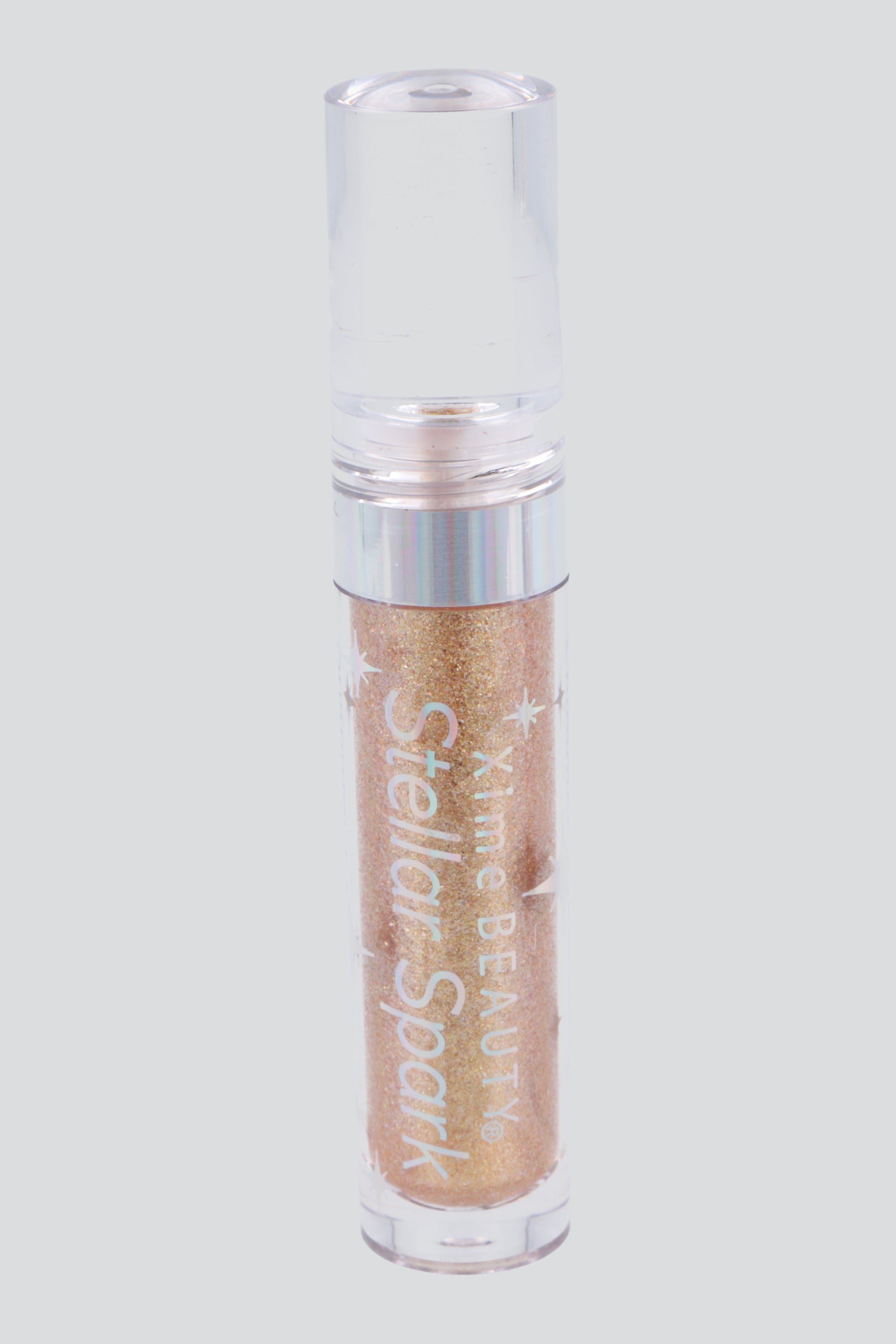 Sombra y iluminador glitter ORO