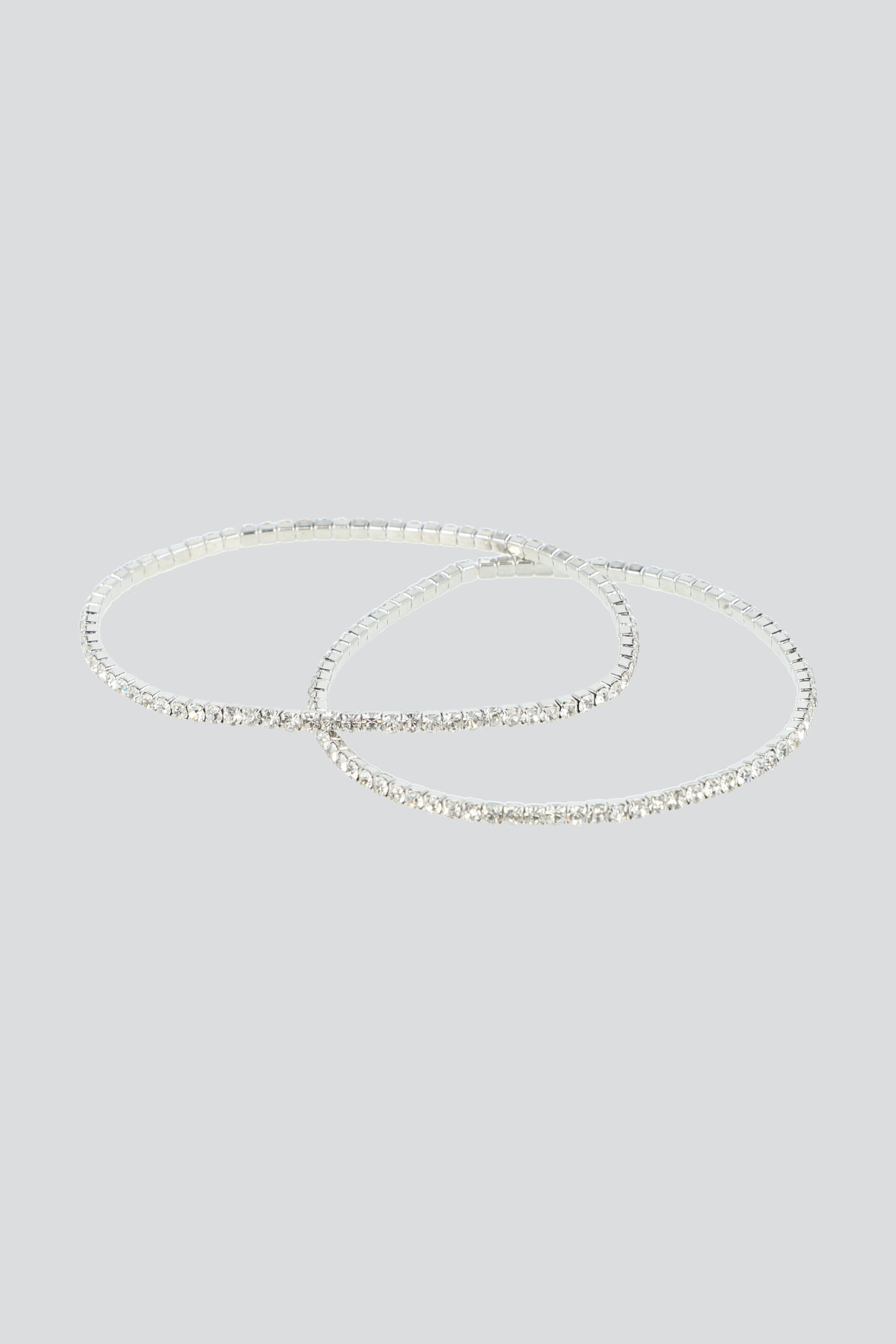2P PULSERAS LINEA BRILLOS PLATA