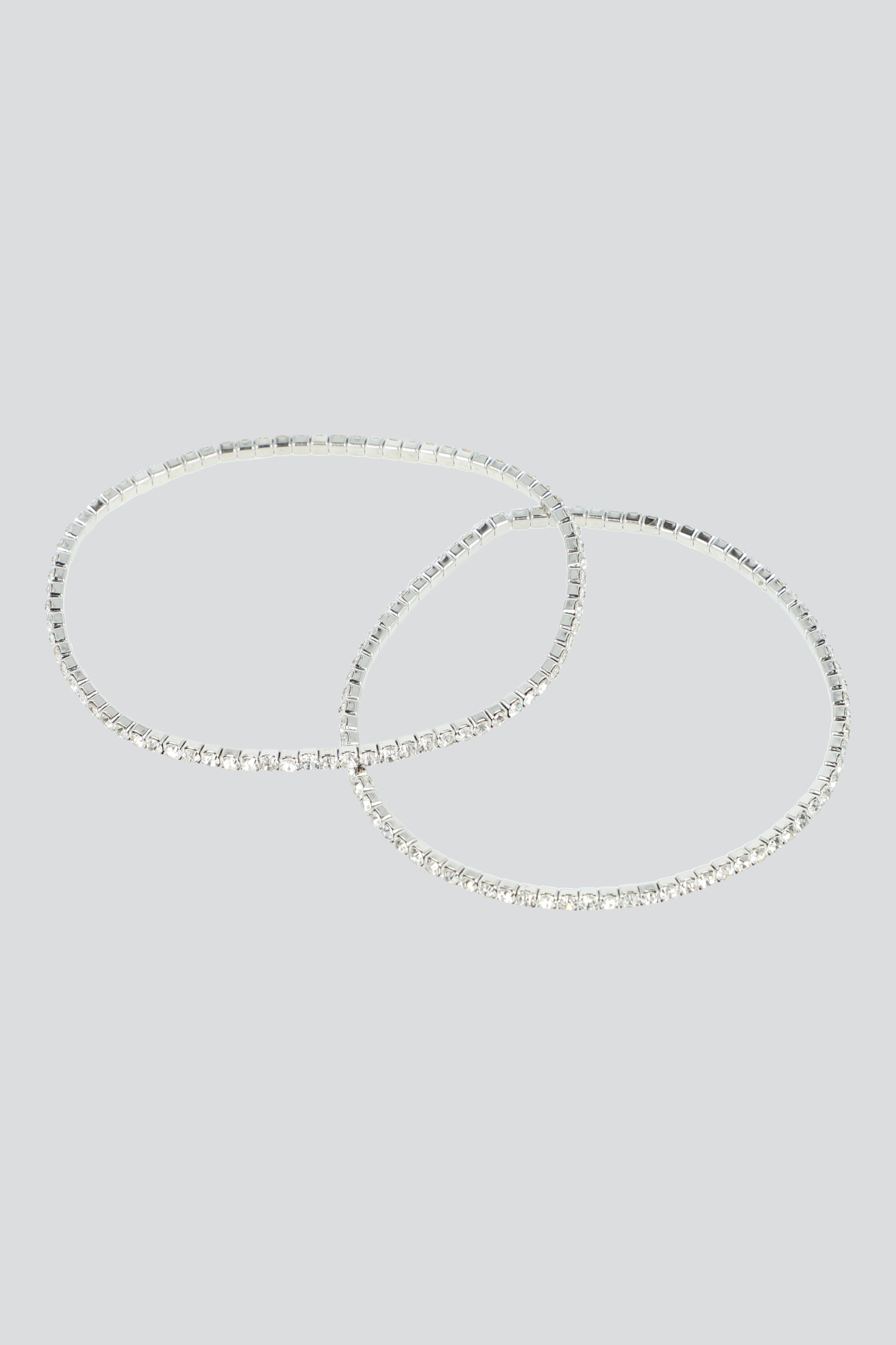 2P PULSERAS LINEA BRILLOS PLATA