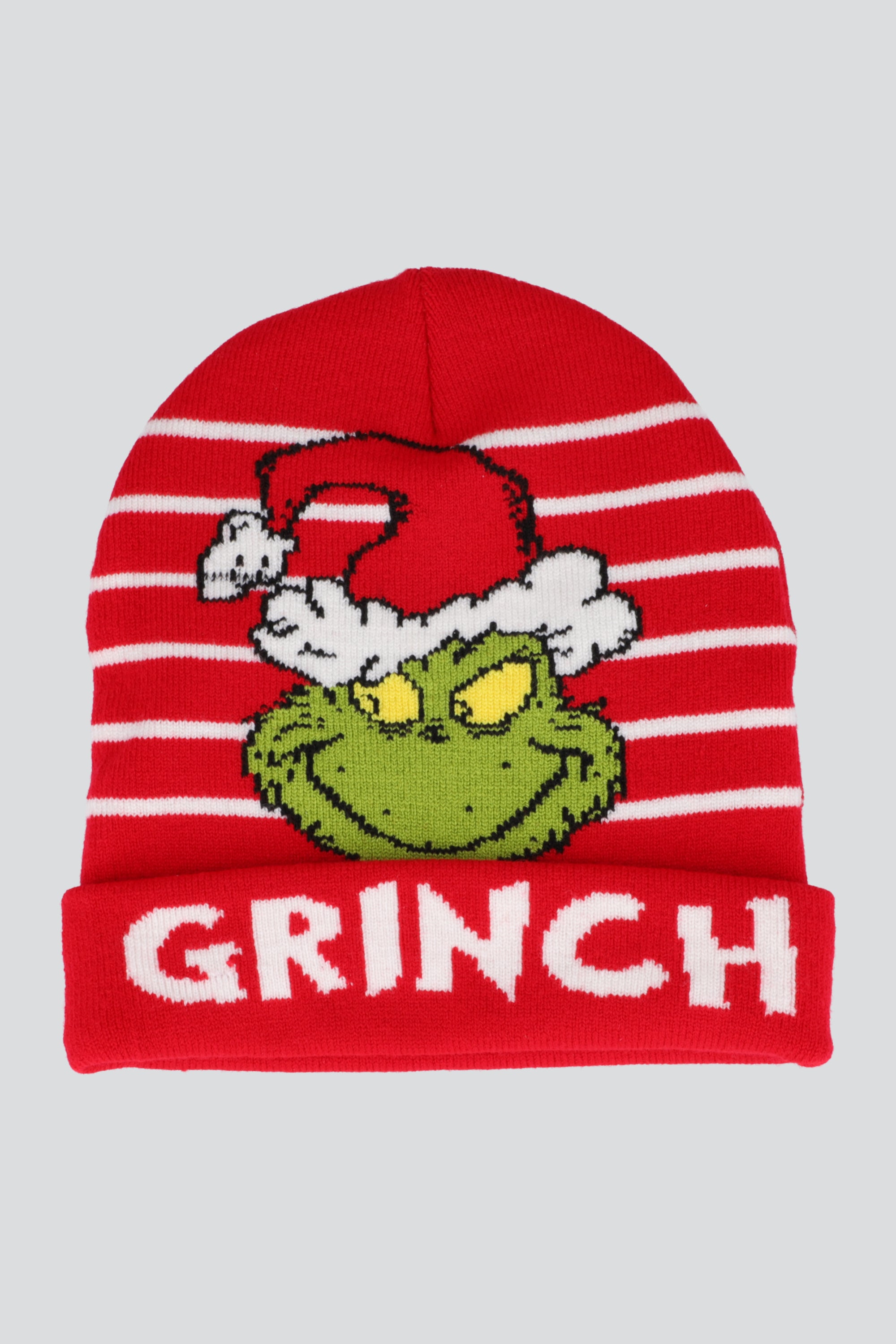 Gorro ginch lineas ROJO COMBO