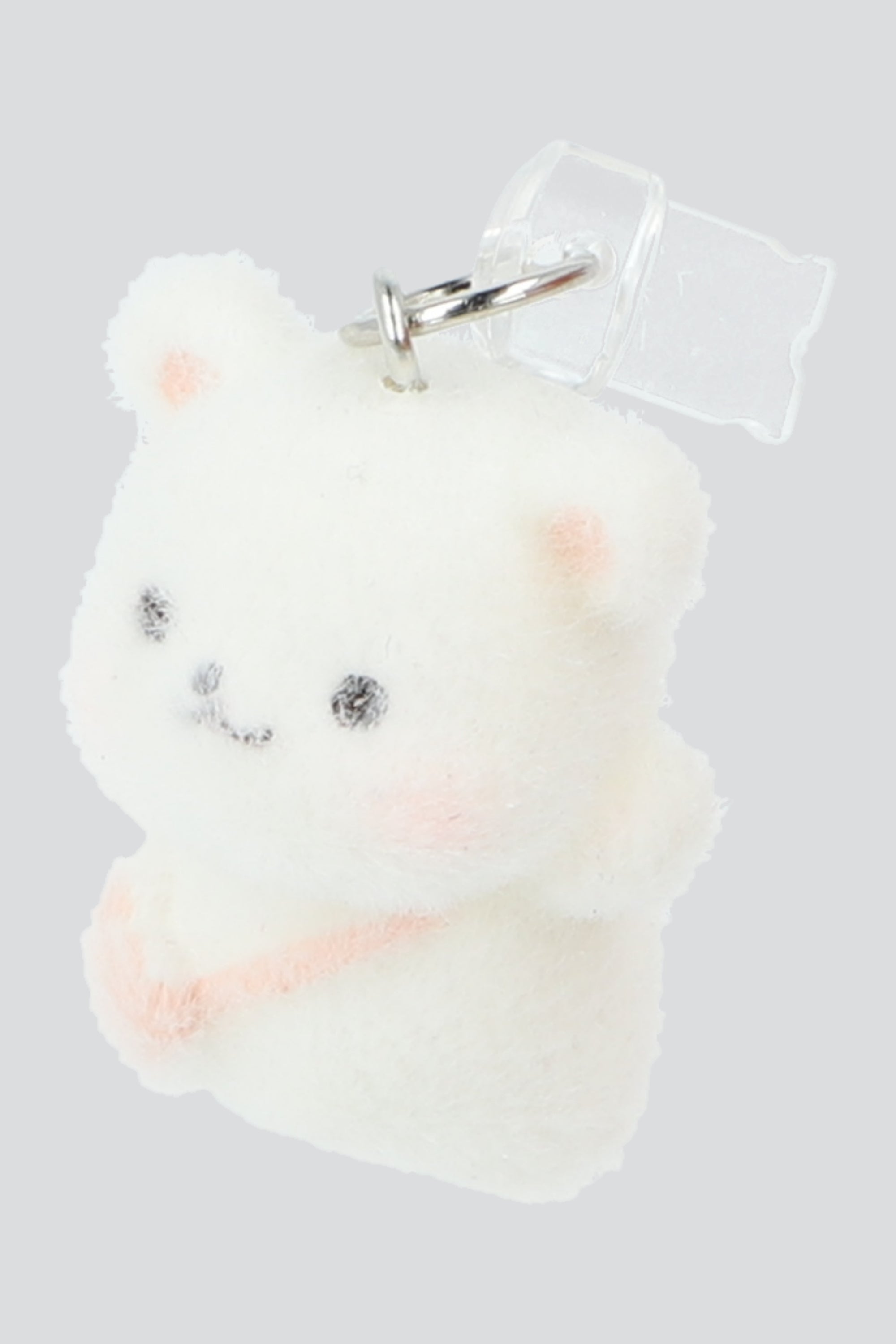Charm cel perrito con bolsa lightning BLANCO