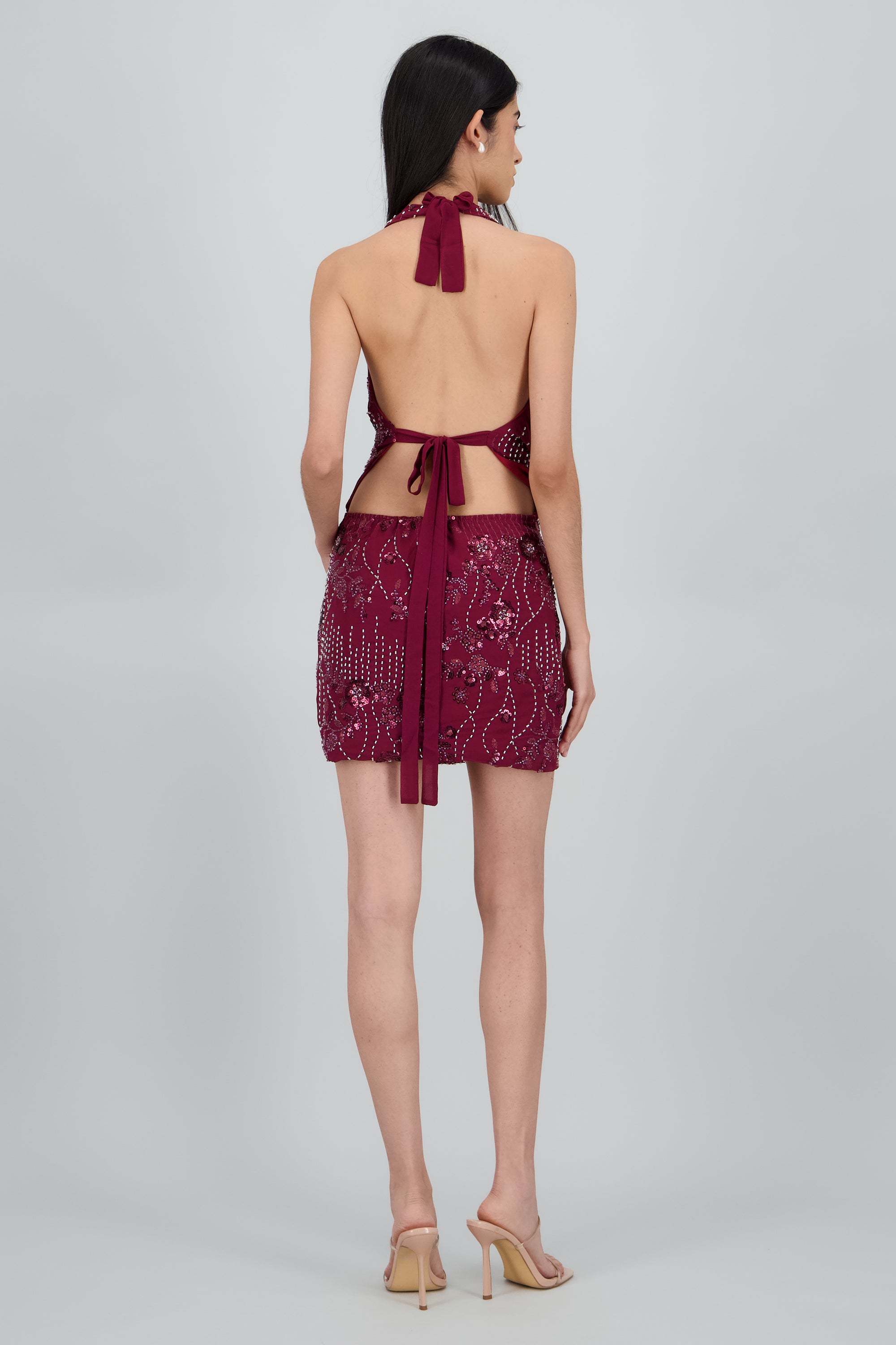 Vestio halter flores VINO