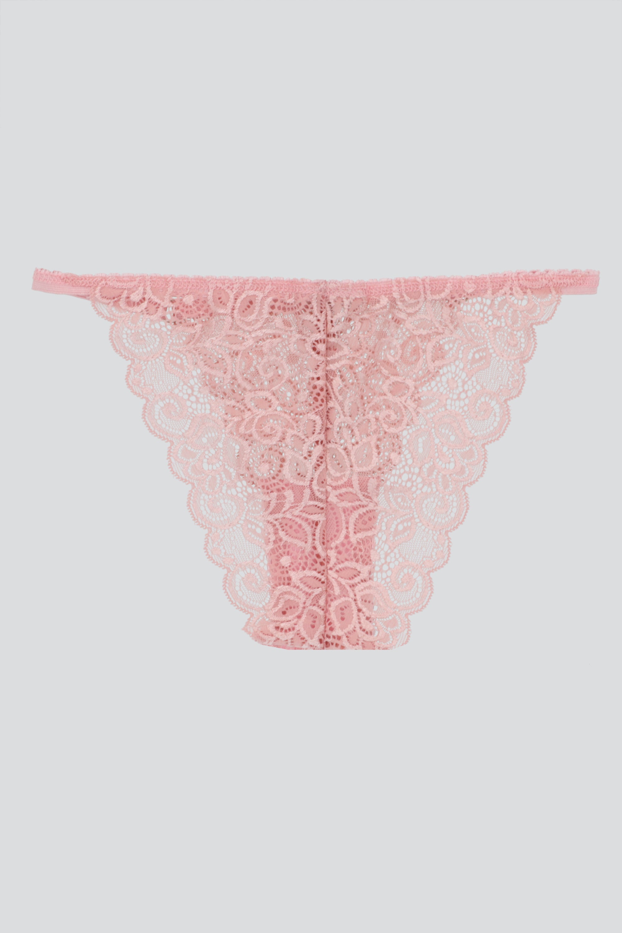 Bikini encaje espirales ROSA