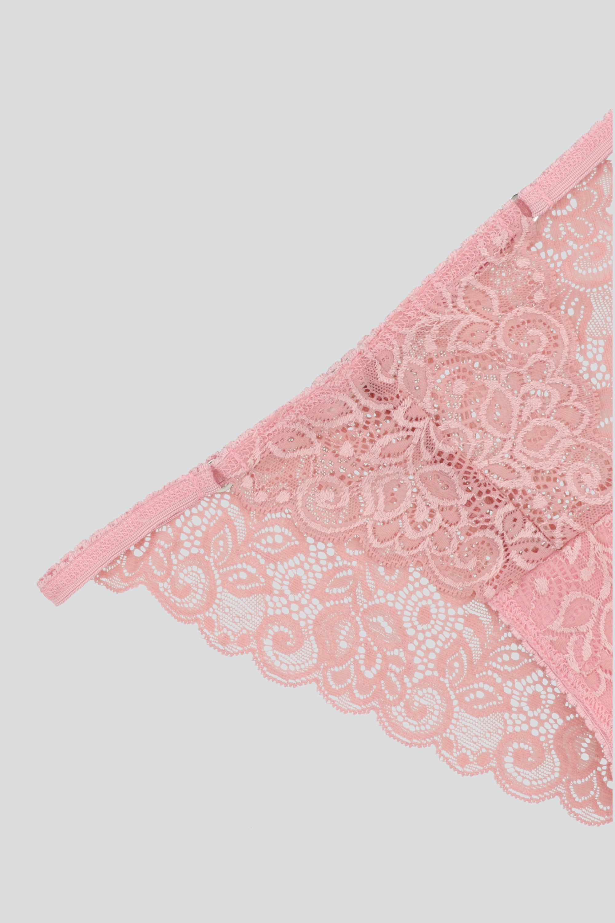 Bikini encaje espirales ROSA