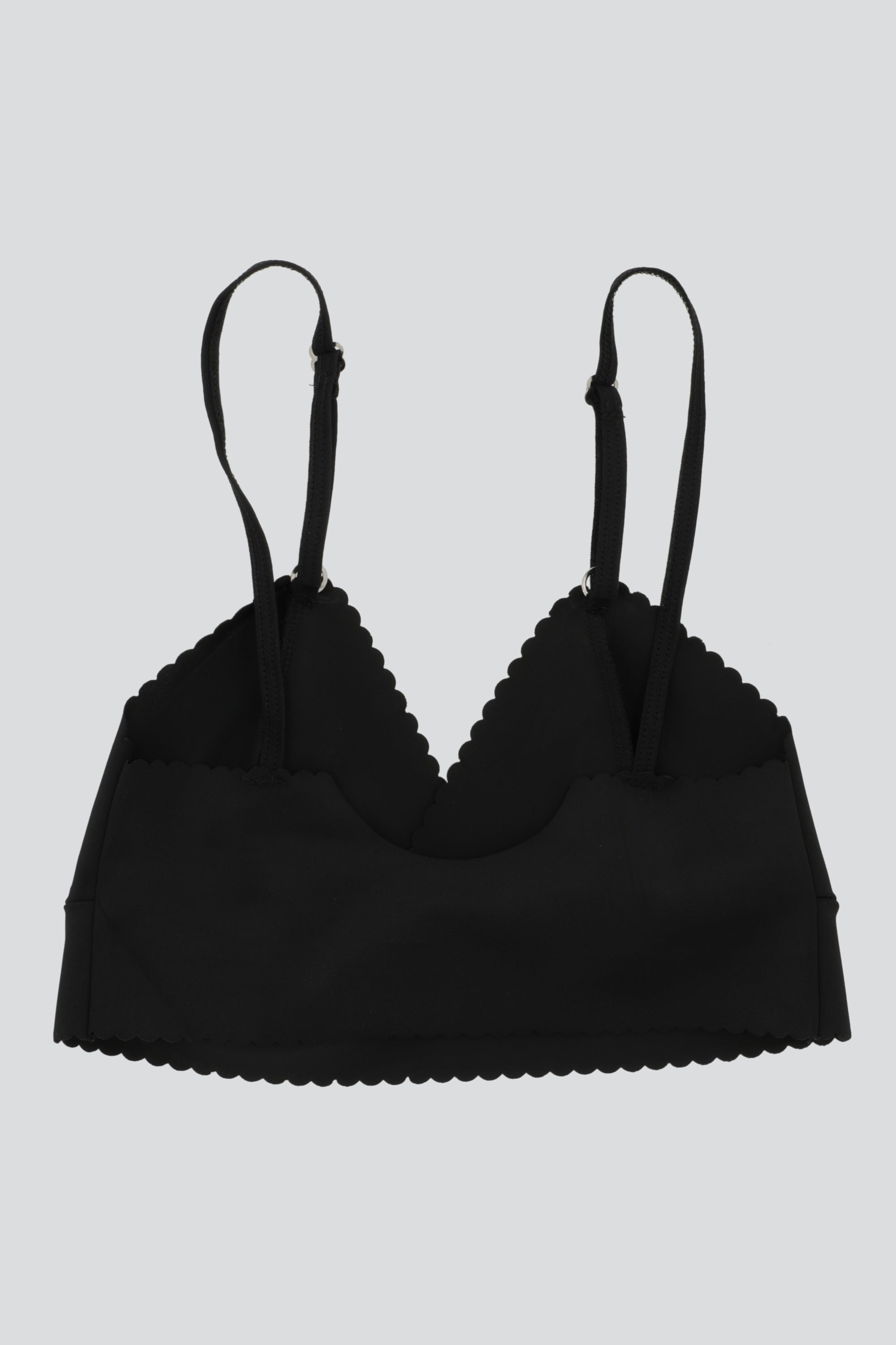 Bralette seamless ondas NEGRO