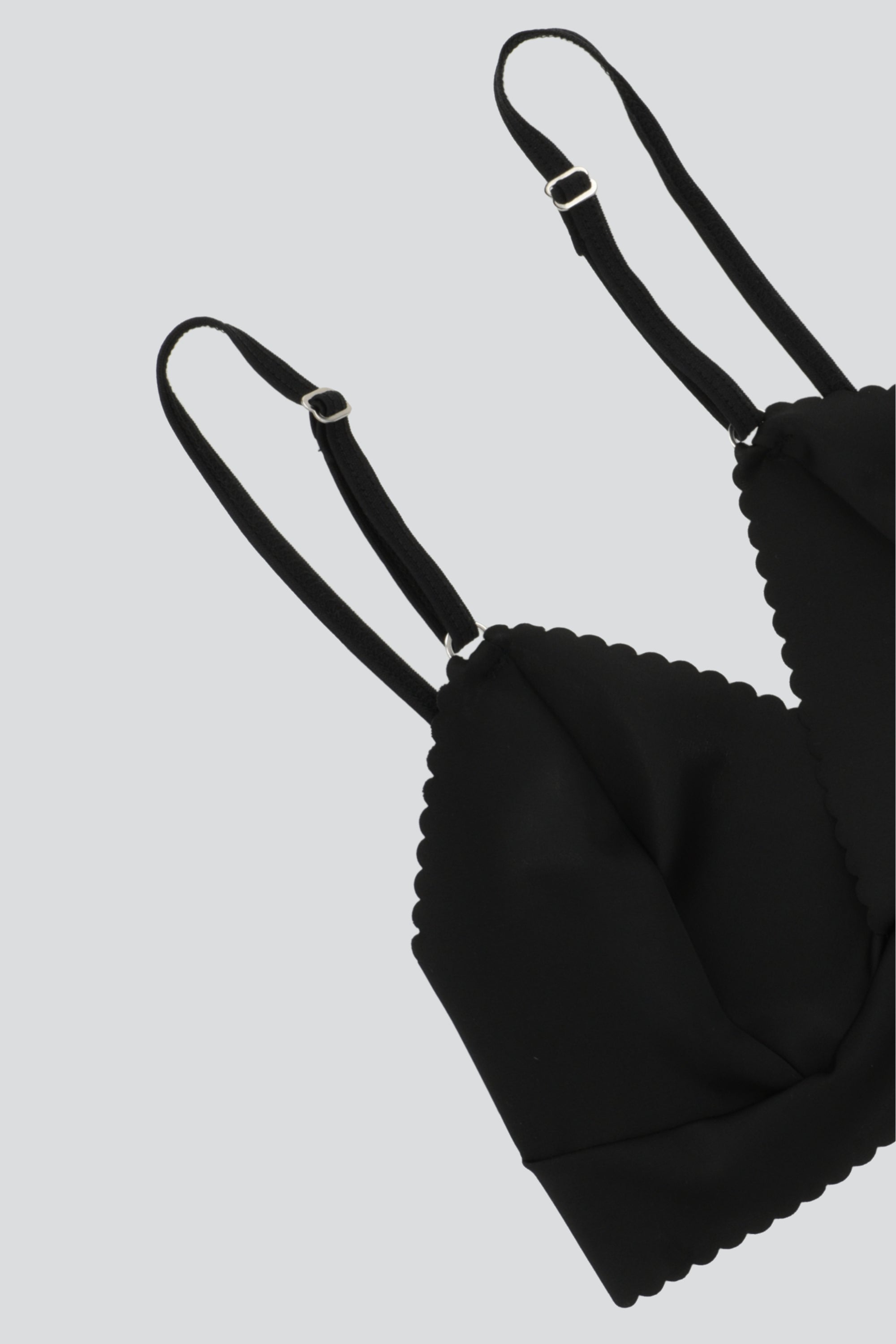 Bralette seamless ondas NEGRO