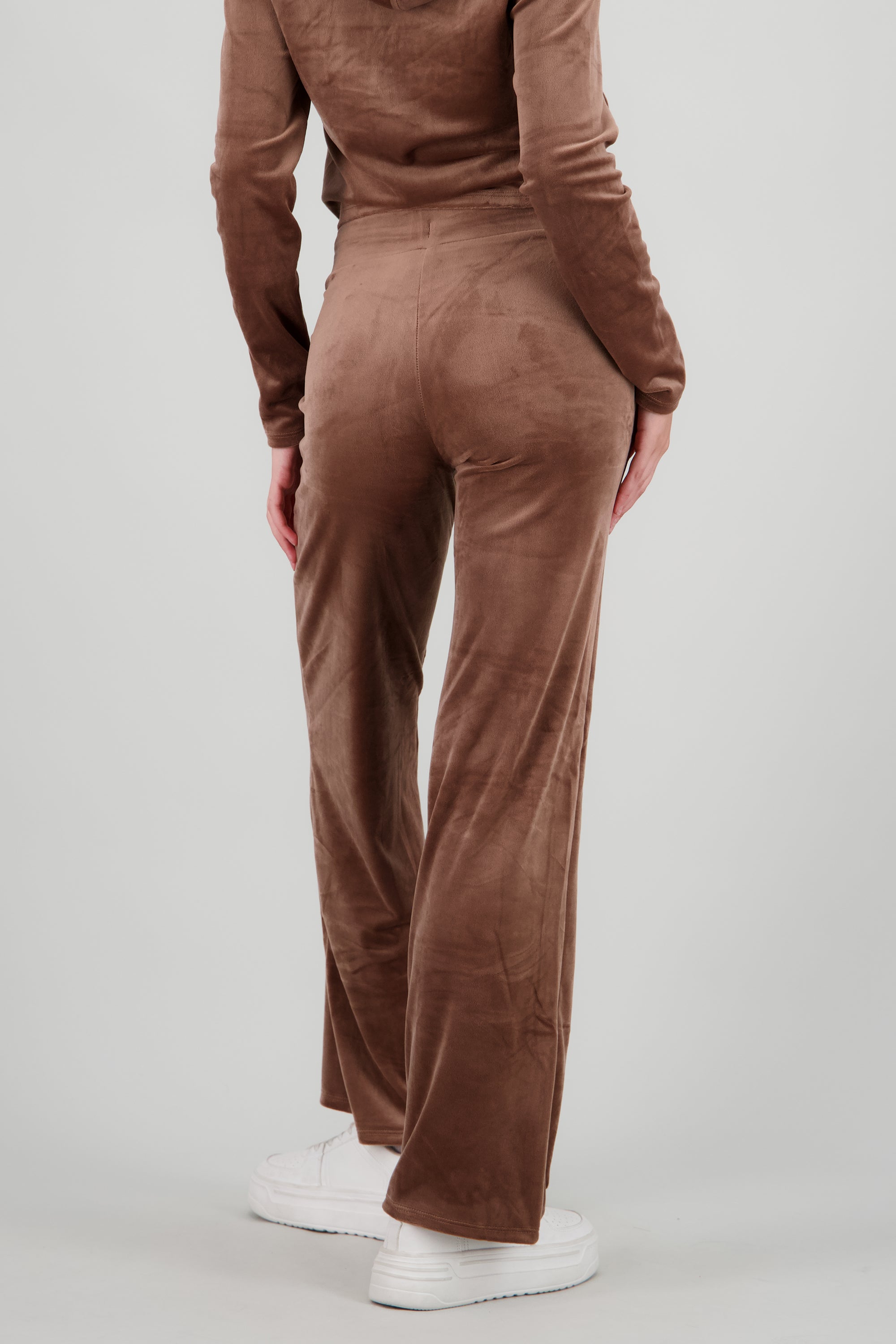 Pants amplios velvet CHOCOLATE