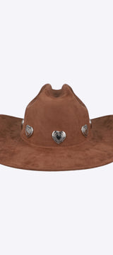 Sombrero vaquero corazones