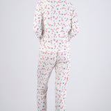 Pijama bastones navideños